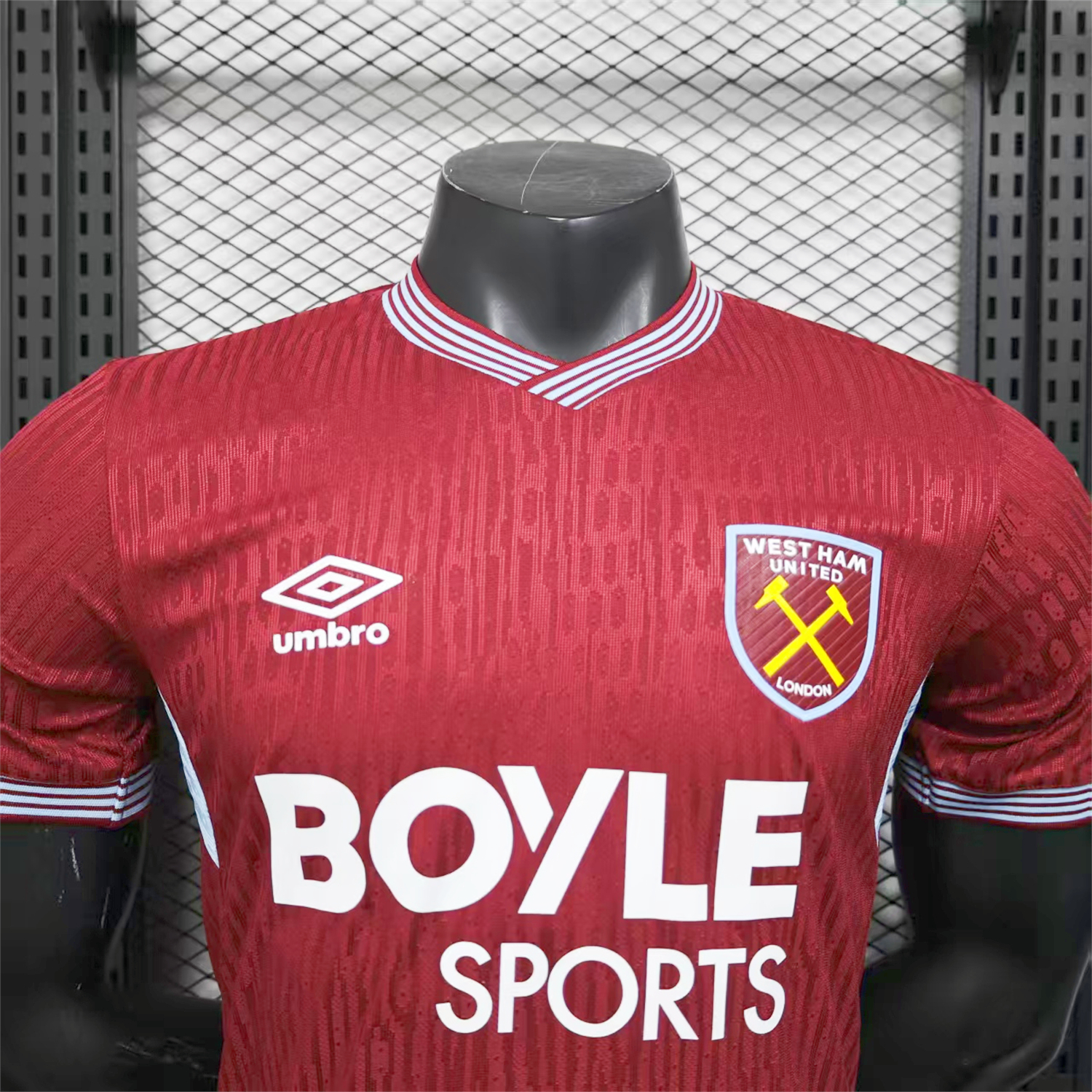 foot-West Ham United 25-26 Home Jersey - Player Version