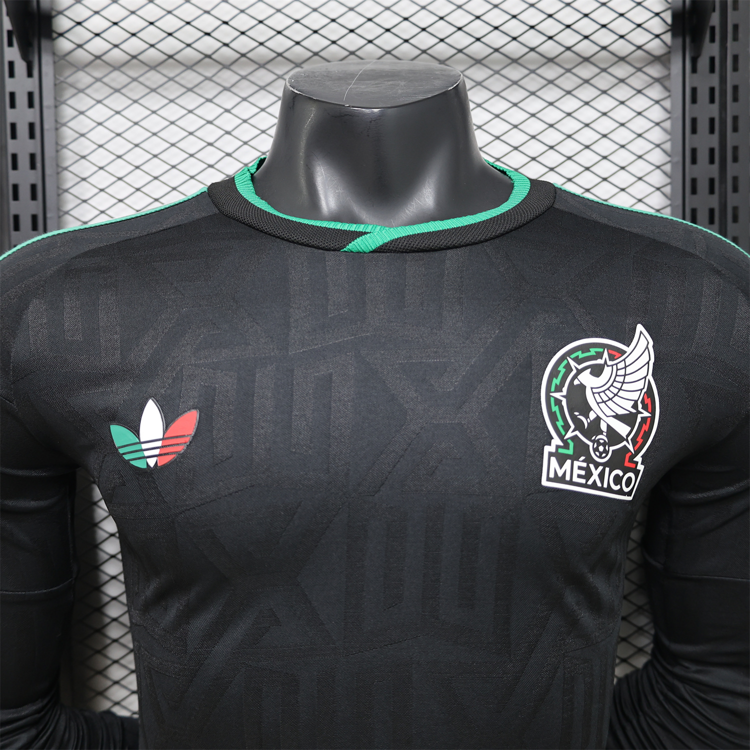 Unitedfootballkit.com | Mexico 2026 Third Long Sleeves Jersey - Player Version -Customize Name, Number and Patch | Worldwide Shipping