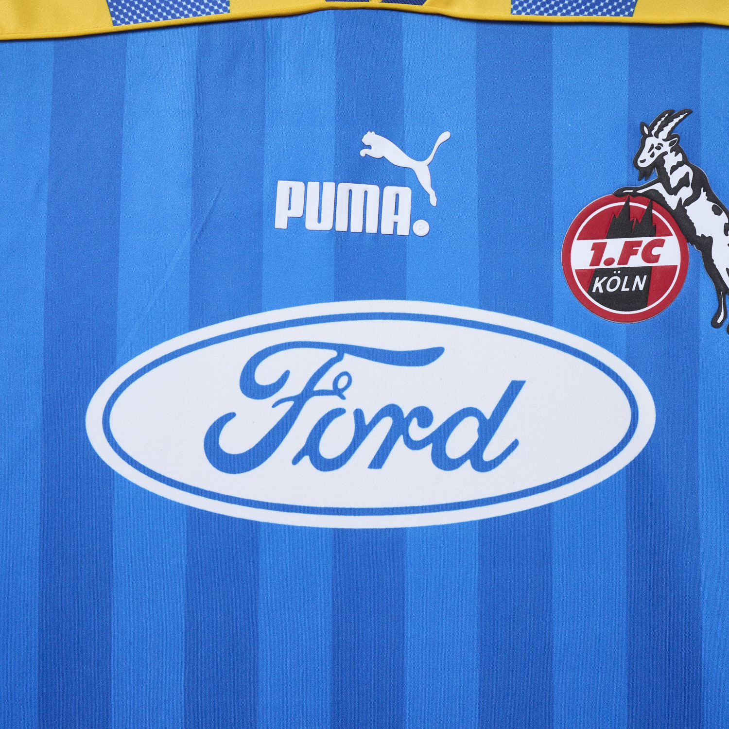 foot-Retro 1. FC Köln 1995-96 Away Blue Jersey