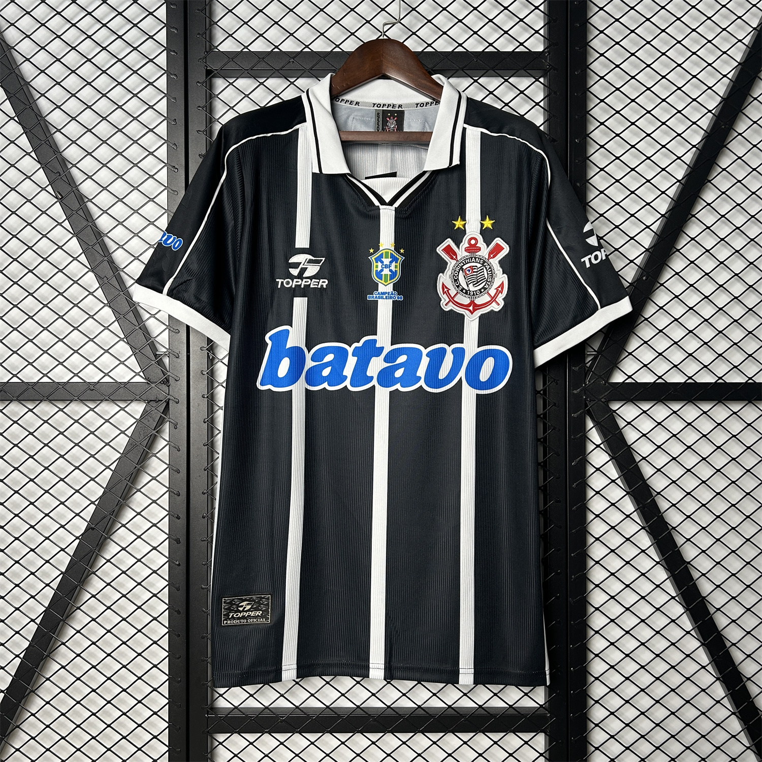 foot-Retro Corinthians 1999-00 Away Jersey