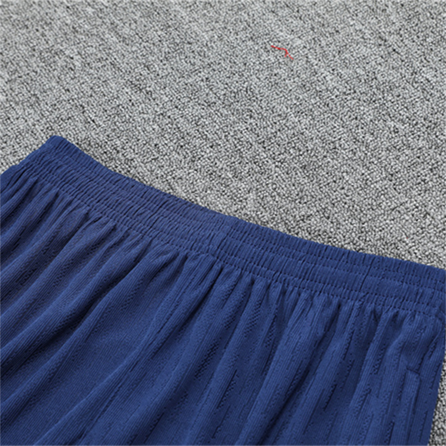 foot-Barcelona 25-26 Long Sleeve Training Set - Player Version - Light Yellow Top and Blue Pants