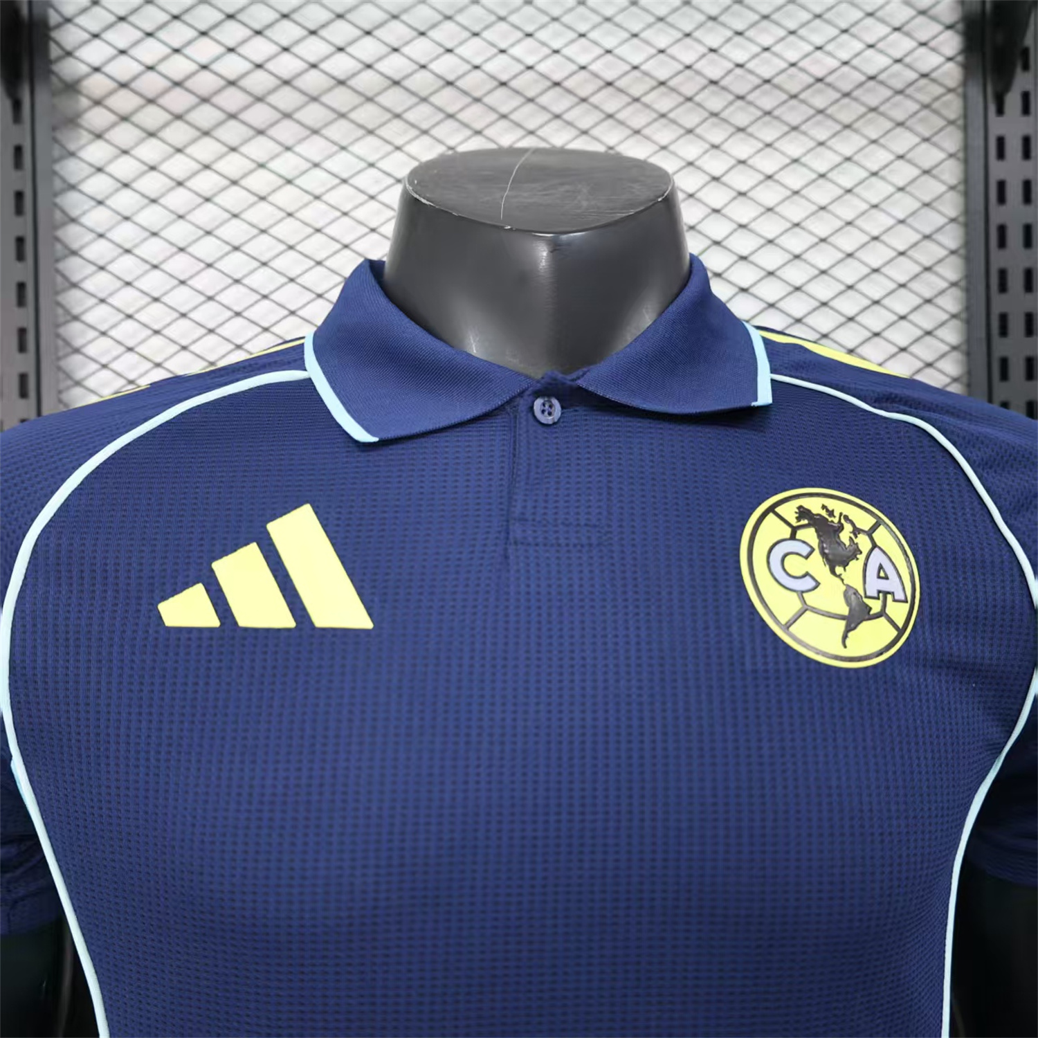 foot-Club América 25-26 Navy Blue Travel Training Jersey - Player Version