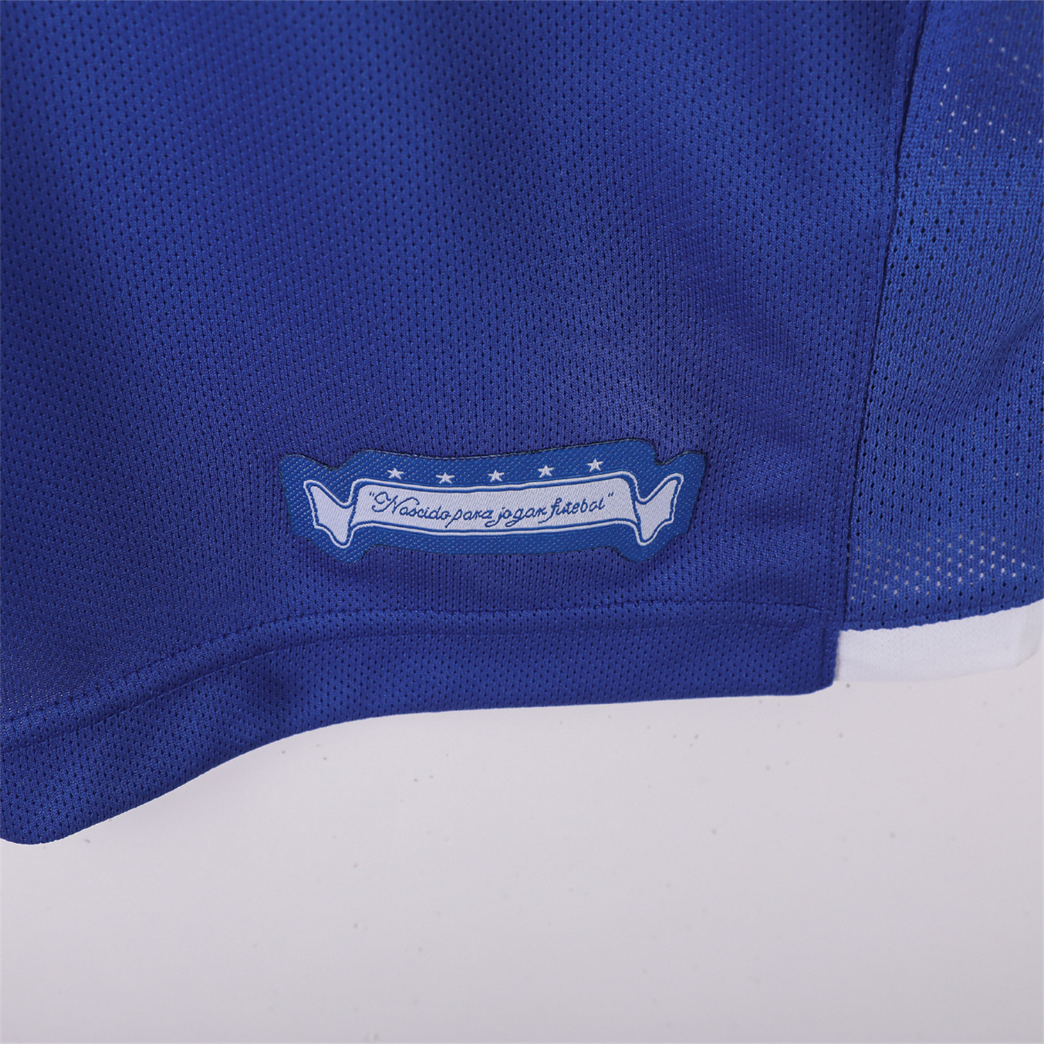 foot-Retro Brazil 2006 Away Blue Jersey