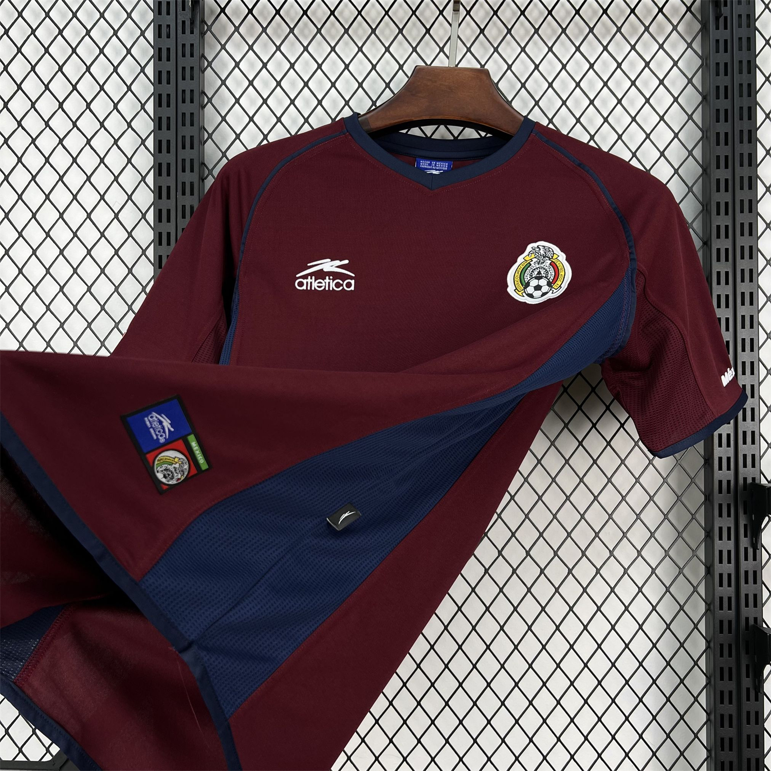 AJ-AlphaJersey-Retro Mexico 2002 Third Jersey - Fans Version