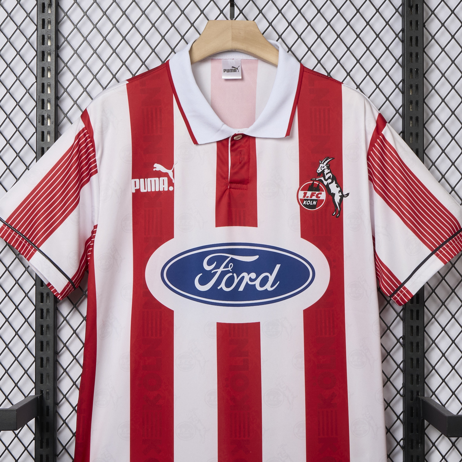 unitedfutballjersey-Retro 1. FC Köln 1995-96 Home Jersey