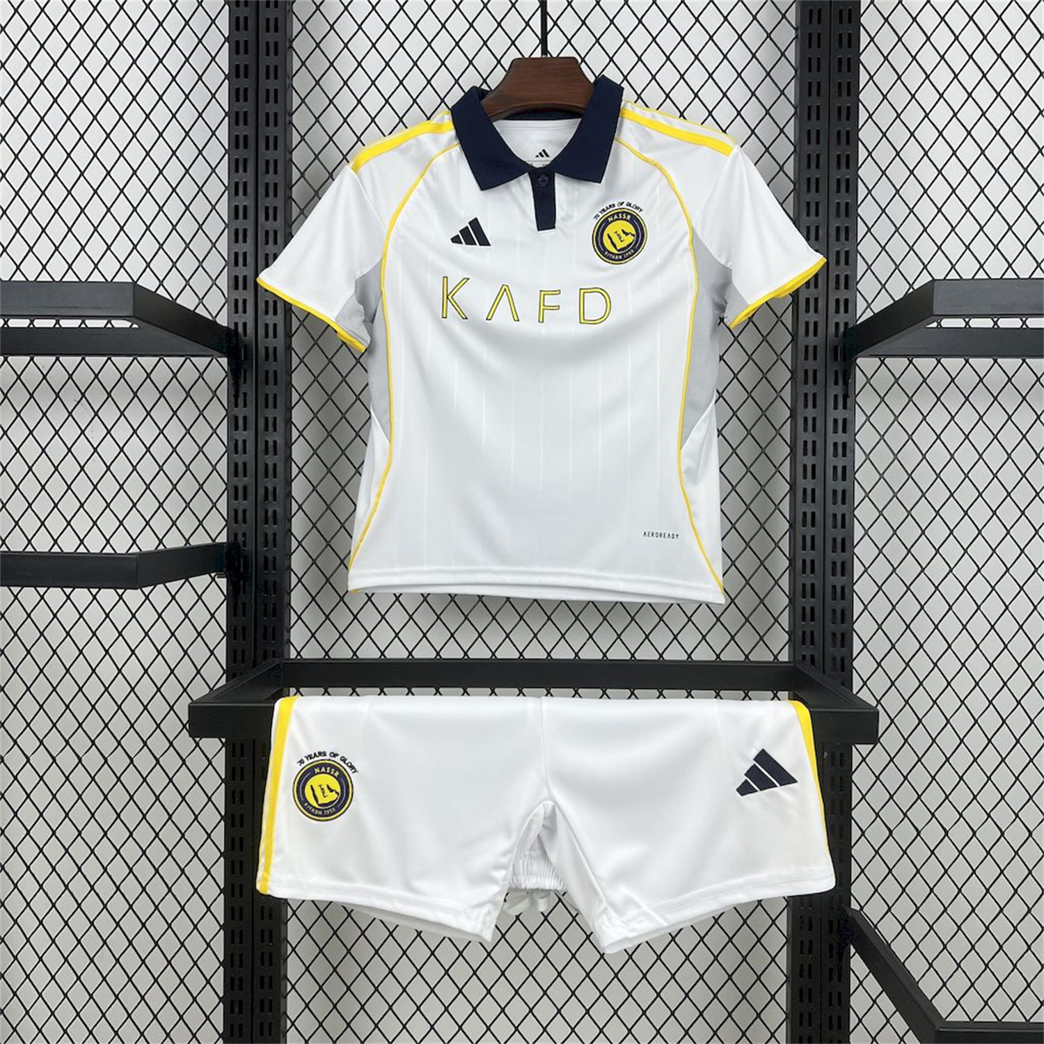 foot-Al Nassr Riyadh Victory 25-26 Third Kids Kit