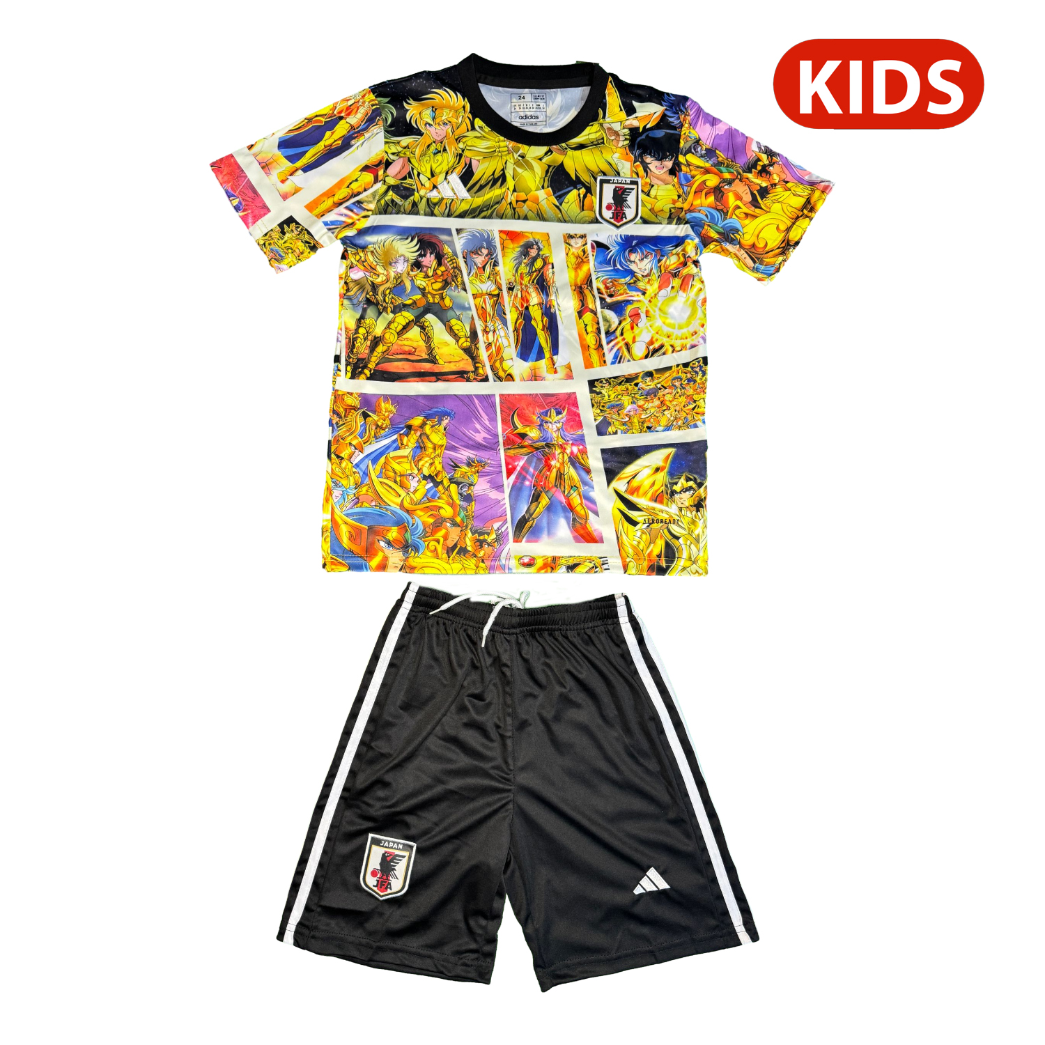 foot-Japan 25-26 Saint Seiya Yellow Special Kids Kit