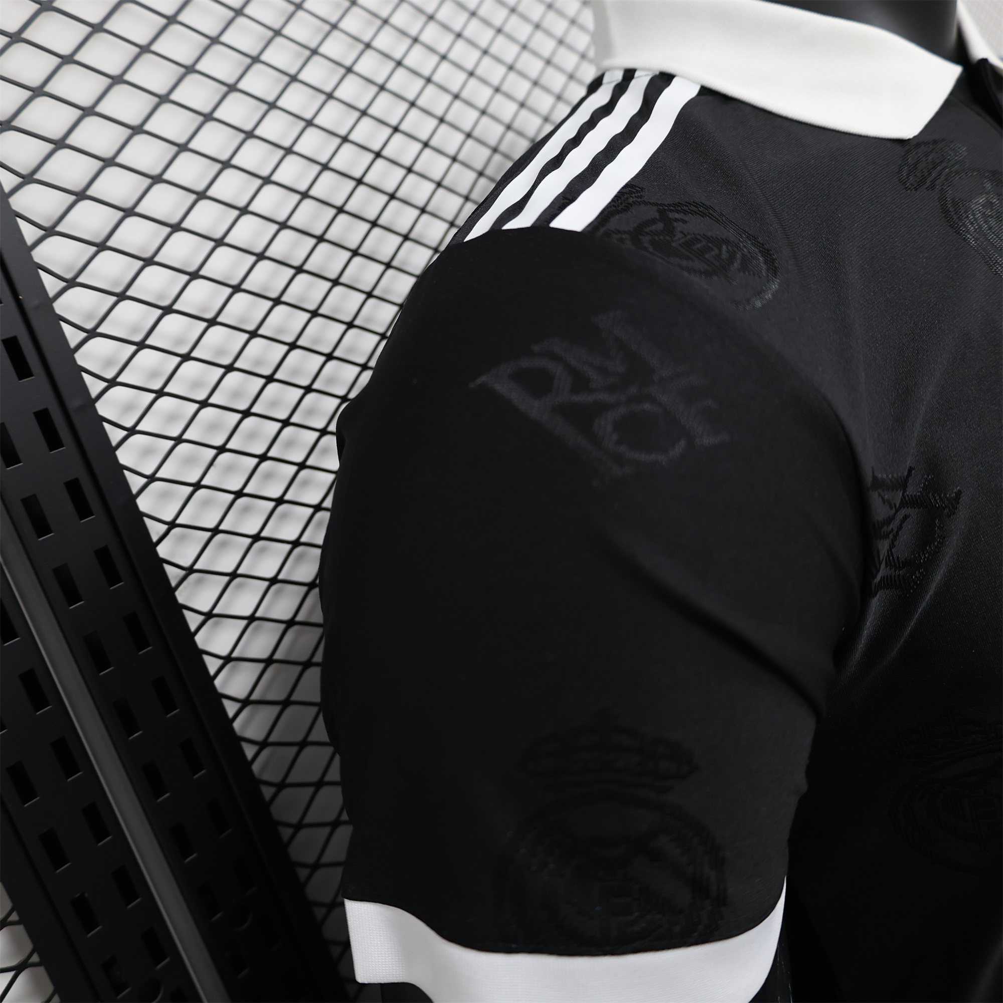 JerseysGala.com | Real Madrid 24-25 Black LOGO Special Edition Jersey - Player Version -Customize Name, Number and Patch | Worldwide Shipping