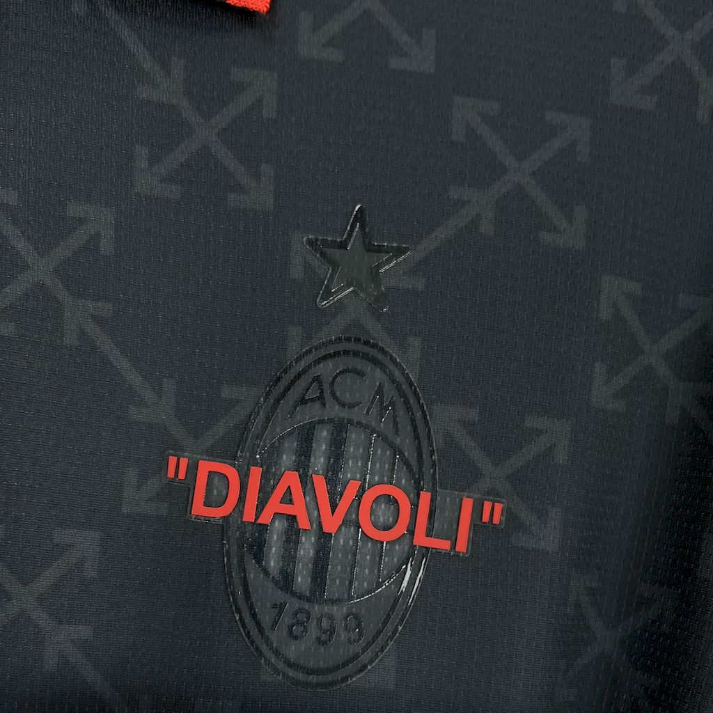 ManixJersey.com | AC Milan 24-25 Black Green “Diavoli” Special Edition Jersey - Fans Version -Customize Name, Number and Patch | Worldwide Shipping