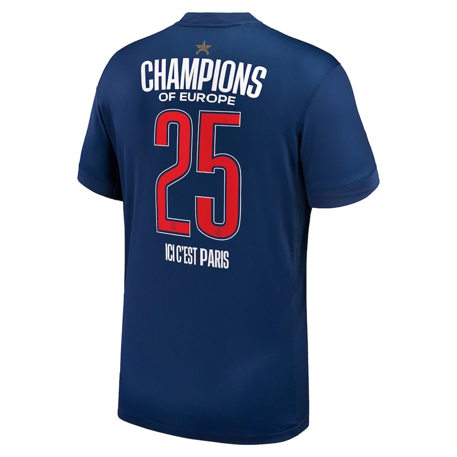 foot-Paris Saint-Germain PSG 2025 Champions League Commemorative Edition Jersey - Player Version