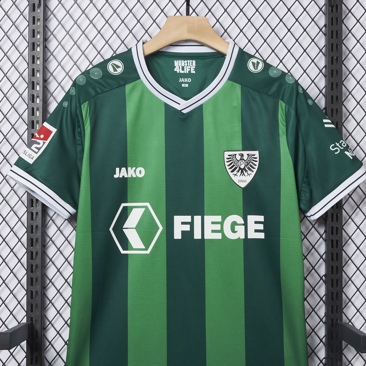 foot-Preussen Munster 25-26 Home Jersey - Fans Version