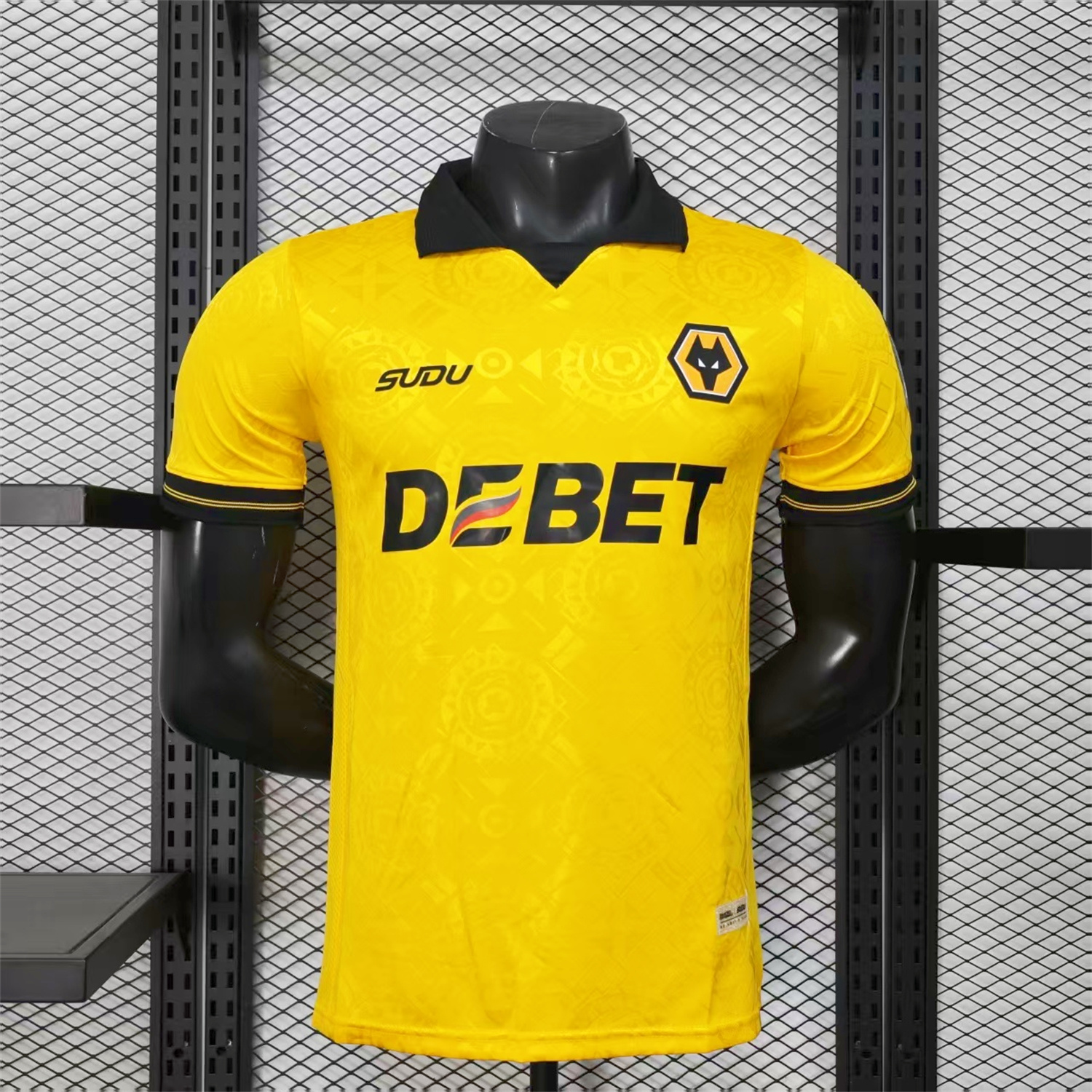 foot-Wolverhampton Wanderers Wolves 25-26 Home Jersey - Player Version