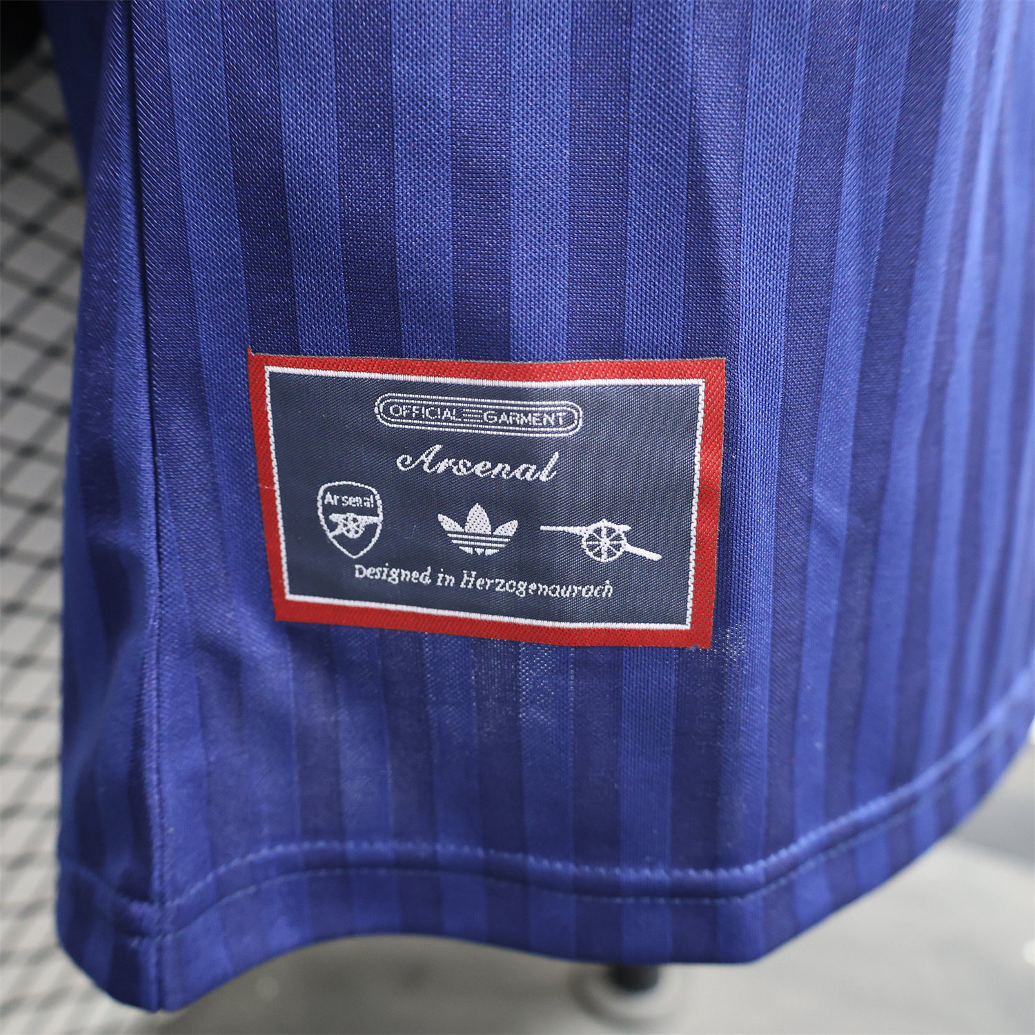 foot-Arsenal 24-25 Blue Icon Retro Jersey - Player Version