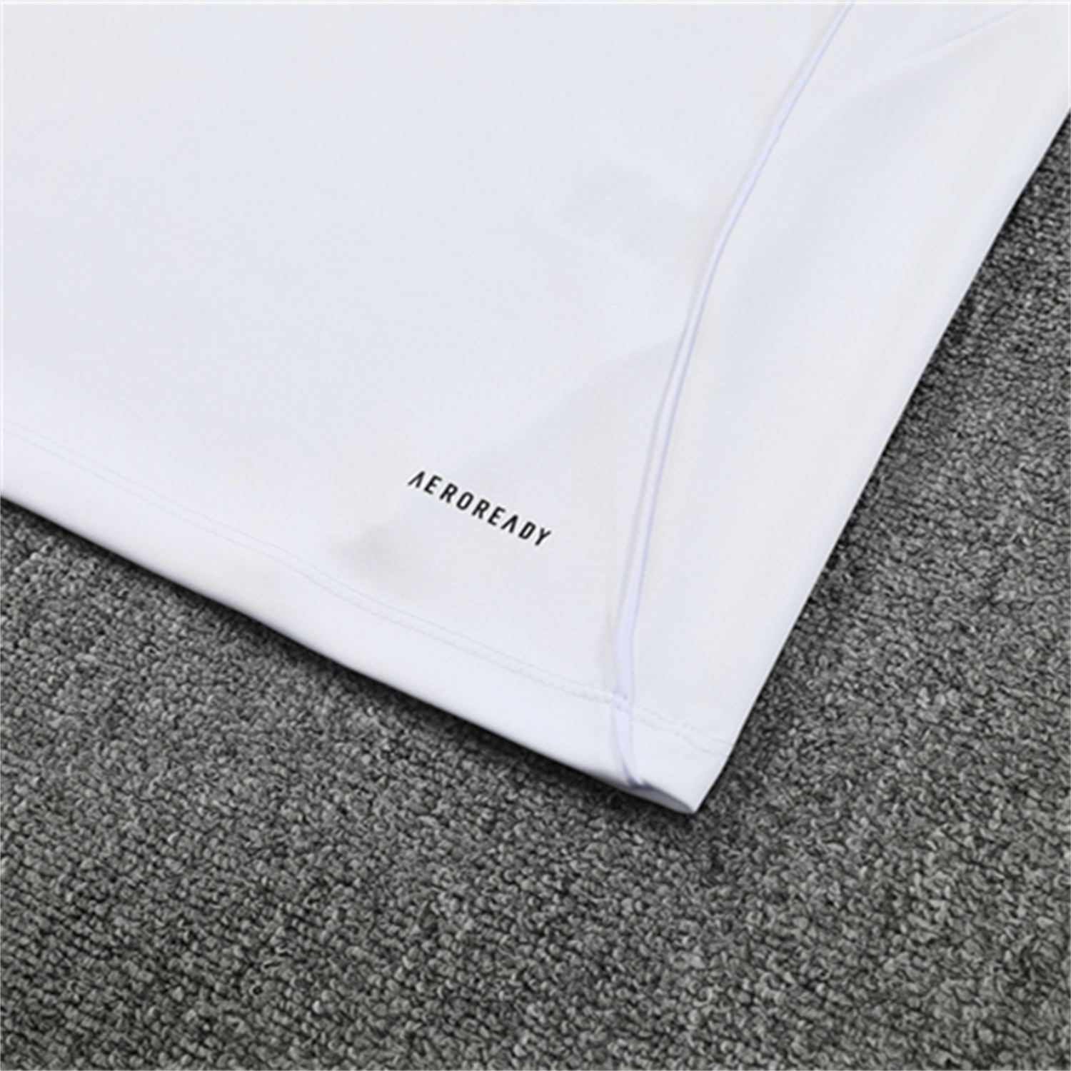 foot-Real Madrid 25-26 Kids Long Sleeve Training Set - White Top & Blue Pants