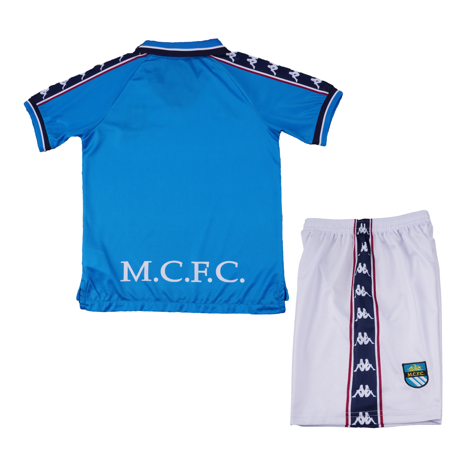 foot-Retro Manchester City 1997-98 Home Kids Kit