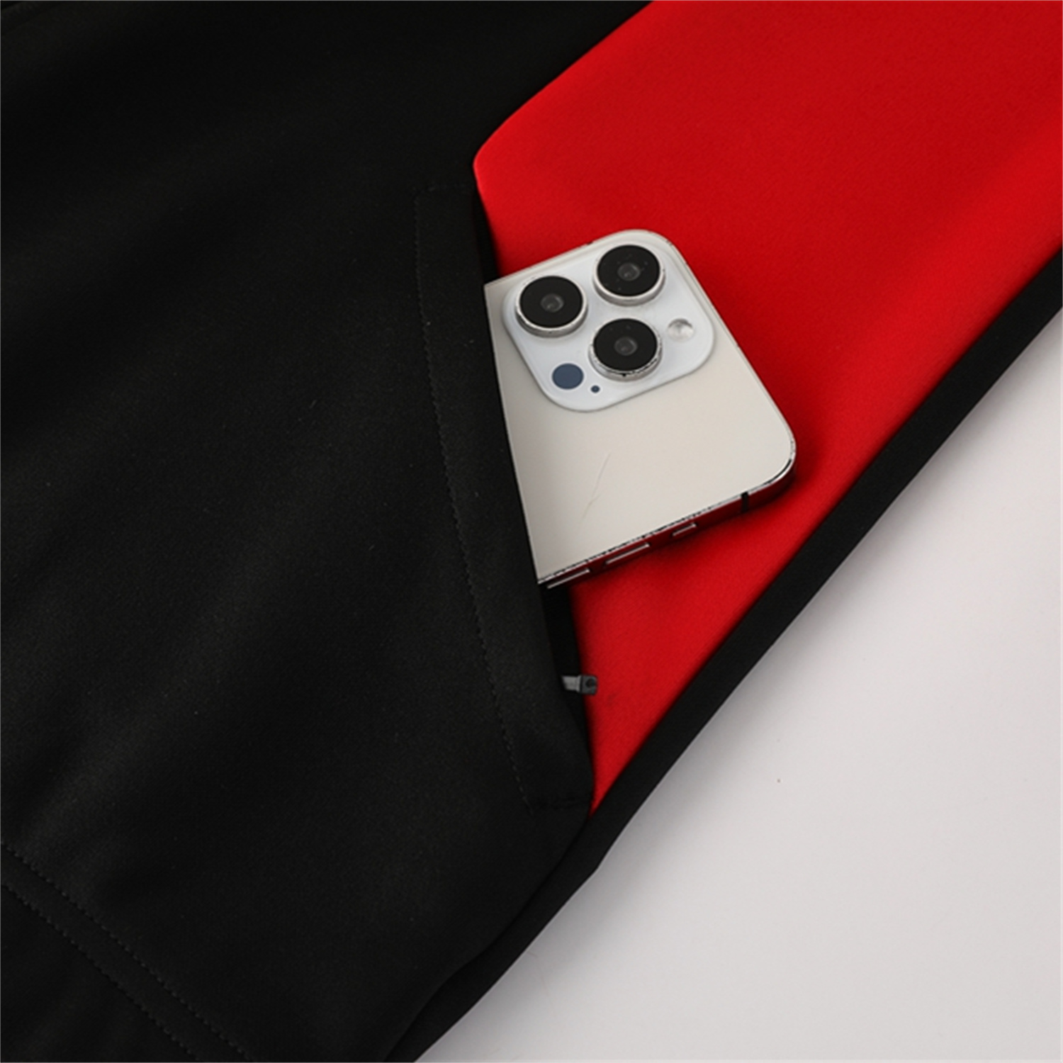 foot-AC Milan 25-26 Jacket Training Tracksuit - Black top & Black Pants