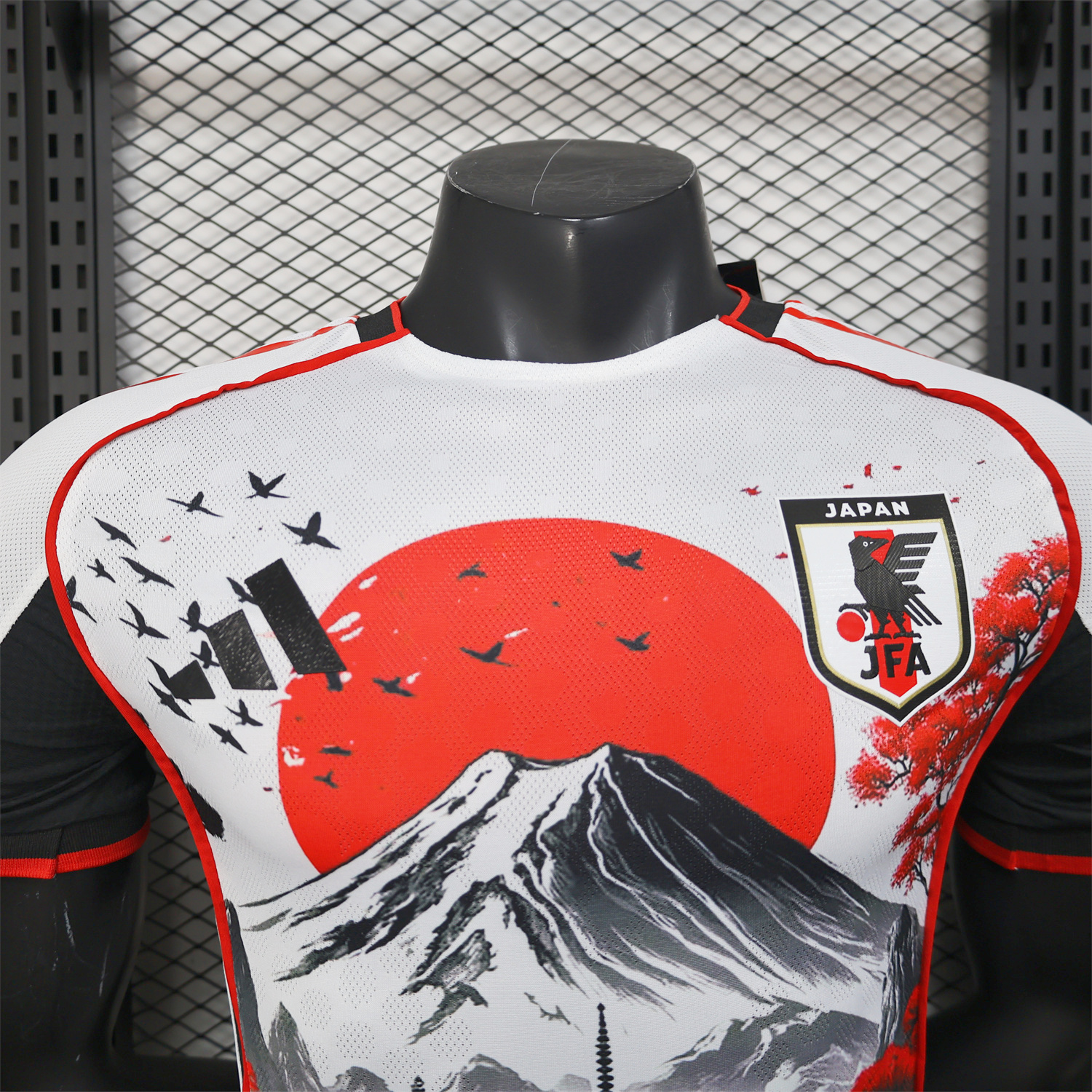 unitedfutballjersey-Japan 25-26 Red Maple Mount Fuji Special Edition Jersey - Player Version