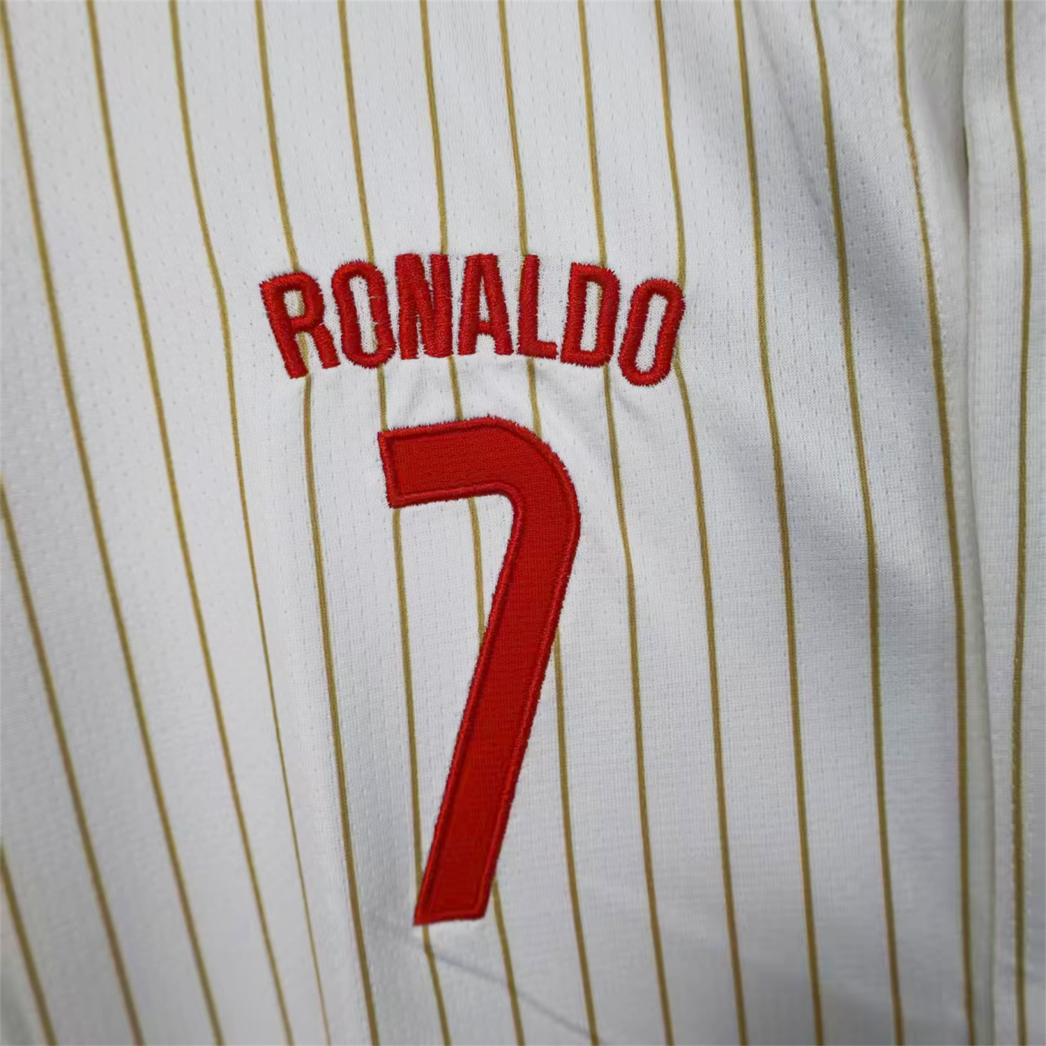 foot-Portugal 2025-26 White Baseball Jersey