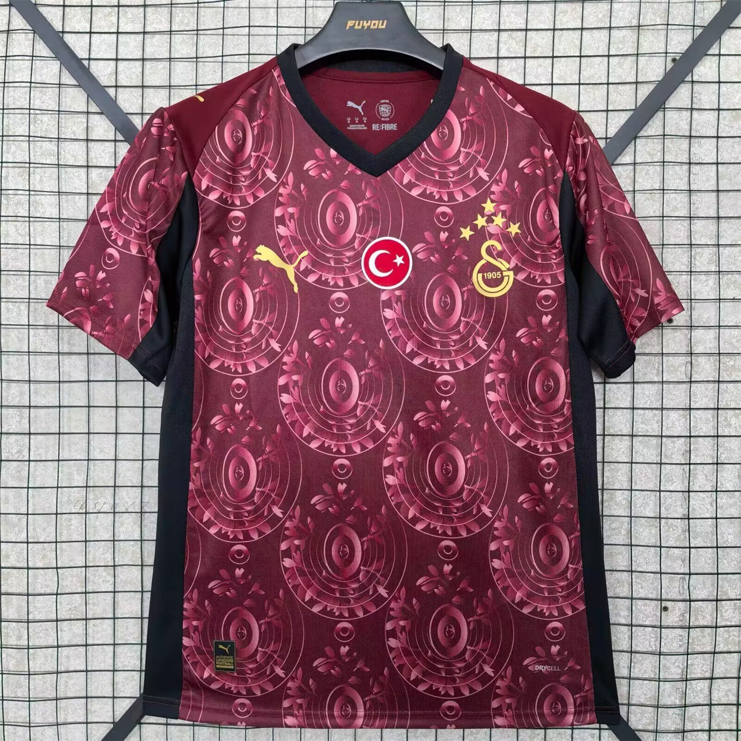 foot-Galatasaray 25-26 Third Unsponsored Jersey with Five Stars - Fans Version
