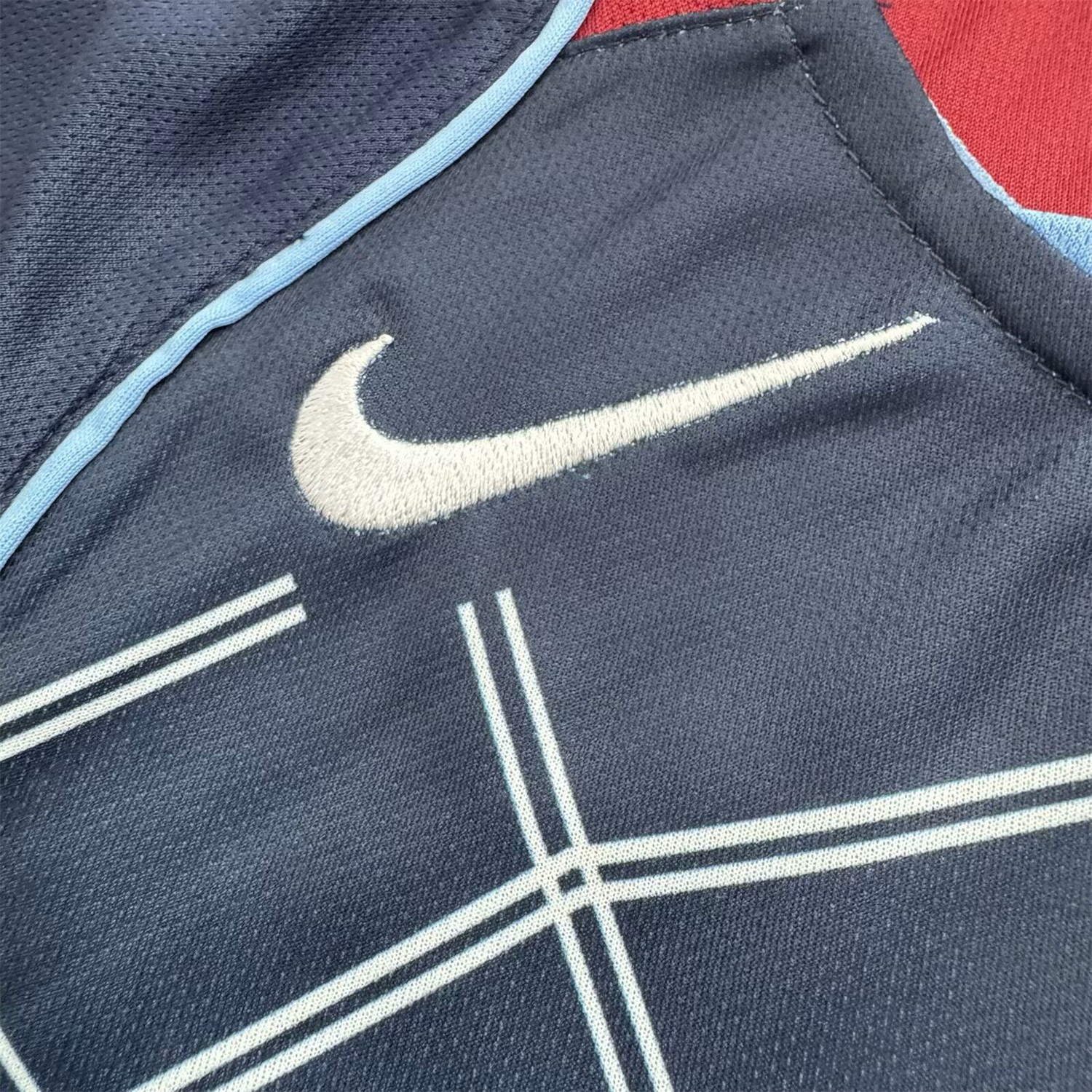 foot-Retro Atletico Madrid 2004-05 Away S.p.i.d.e.r M.a.n Special Long Sleeves Kids Kit