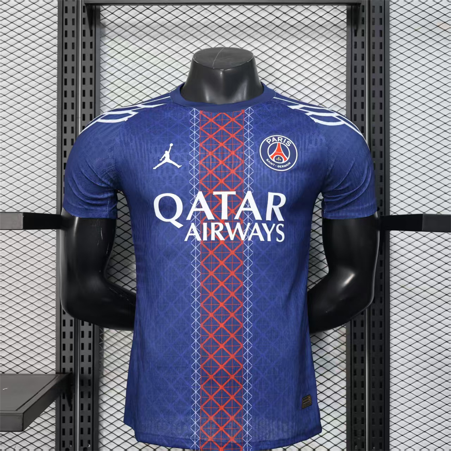 foot-Paris Saint-Germain PSG X JD 25-26 Red And Blue Special Edition Jersey - Player Version