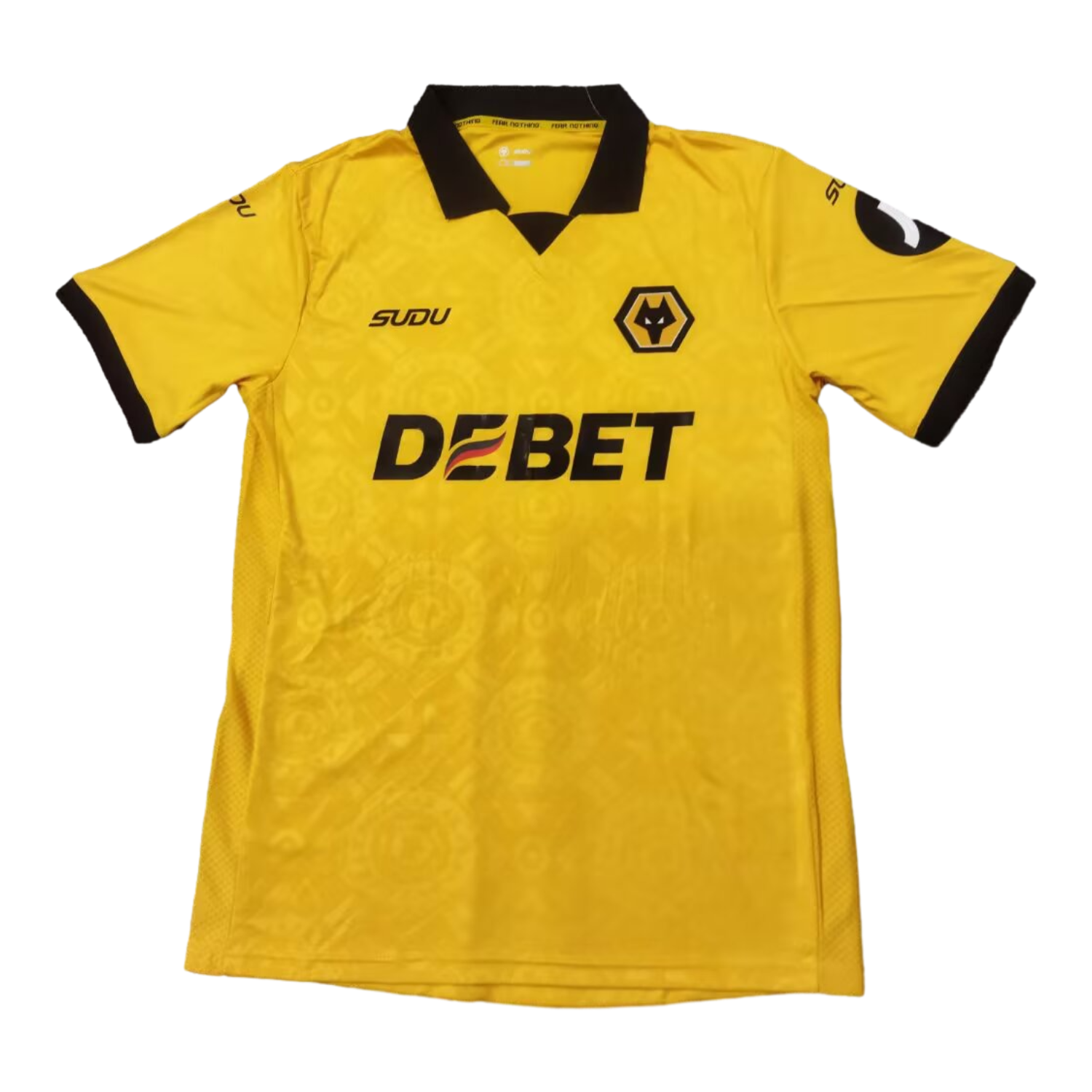 foot-Wolverhampton Wanderers Wolves 25-26 Home Yellow Jersey - Fans Version