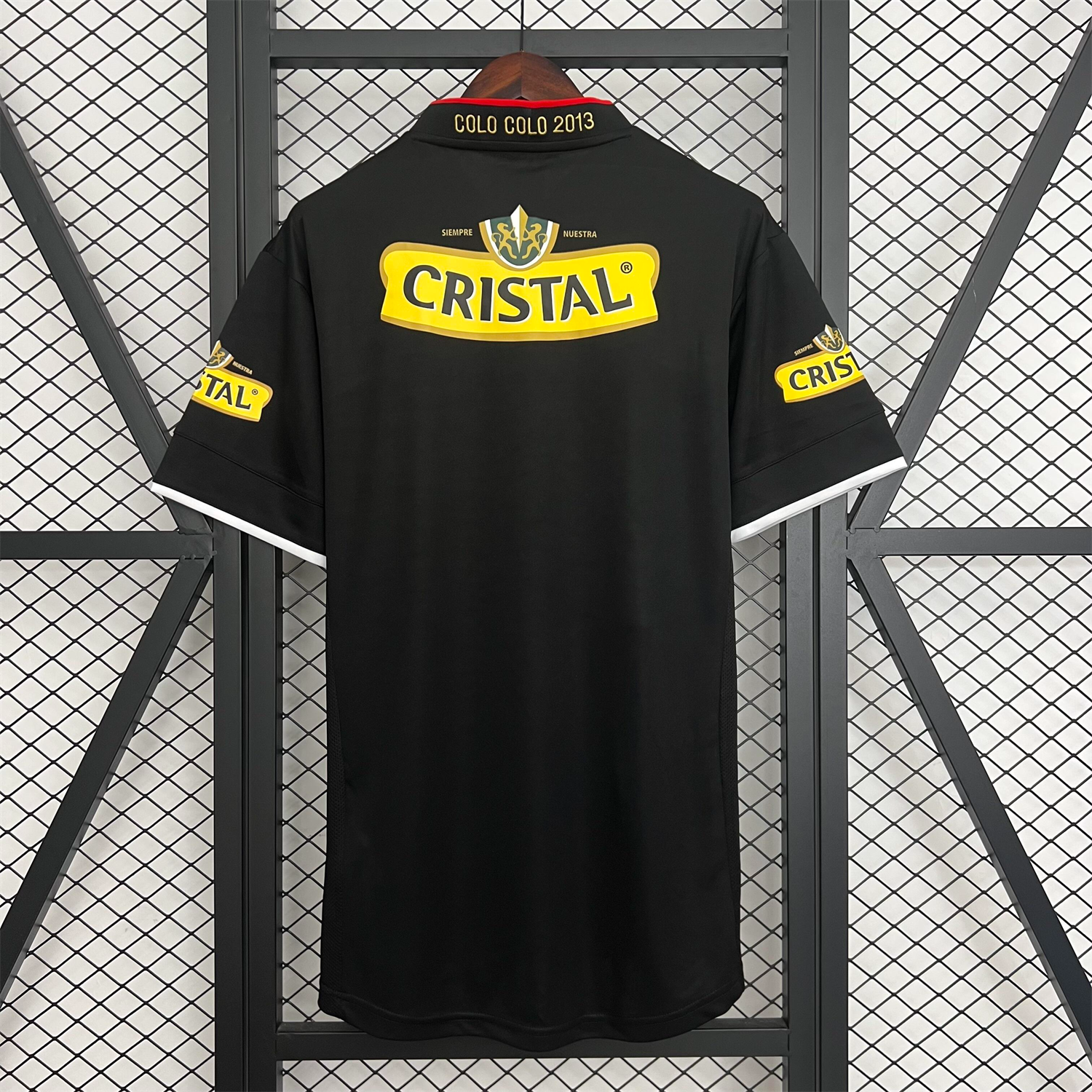 foot-Retro Colo Colo 2013 Away Black Jersey