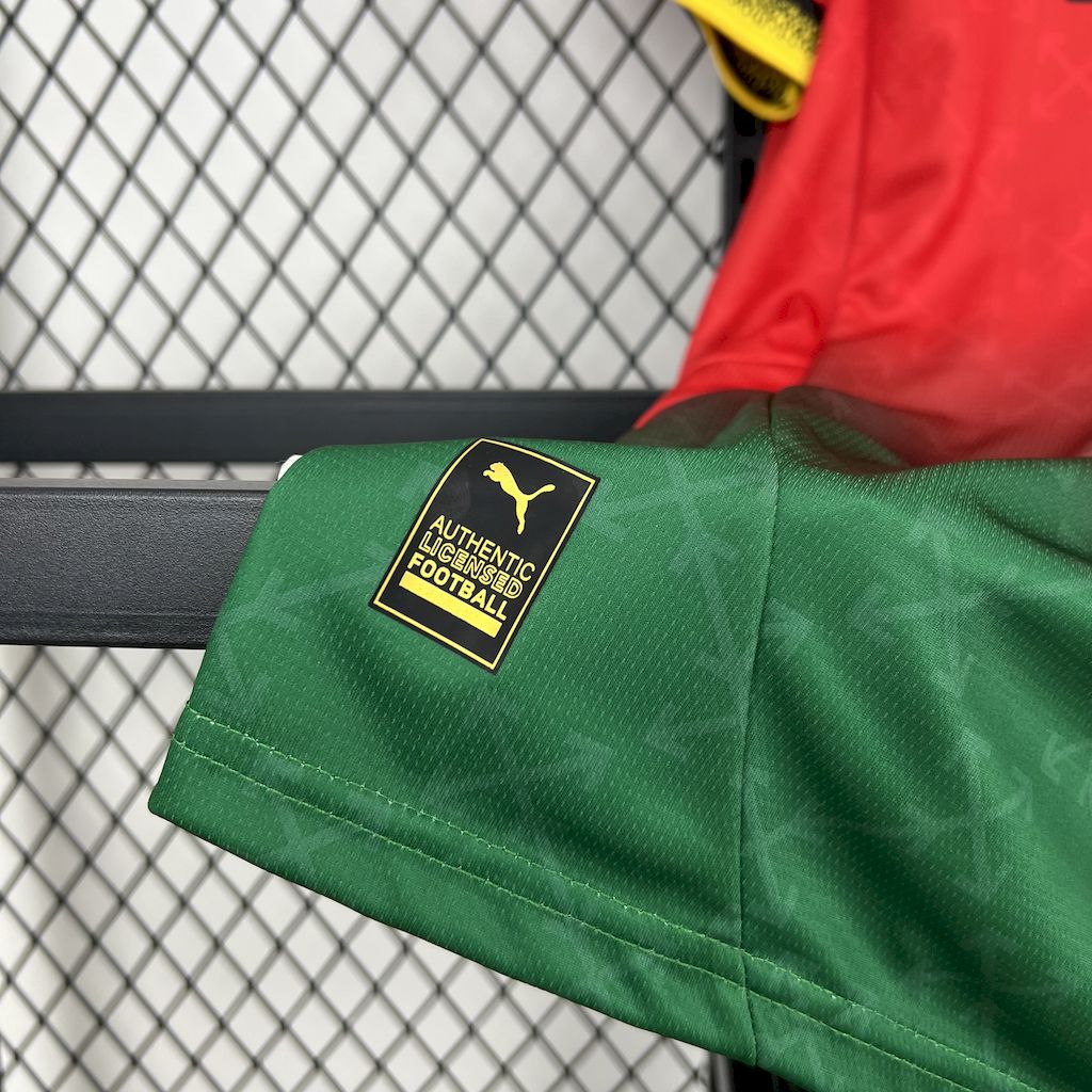 ManixJersey.com | AC Milan 24-25 Red Green “Diavoli” Special Edition Jersey - Fans Version -Customize Name, Number and Patch | Worldwide Shipping