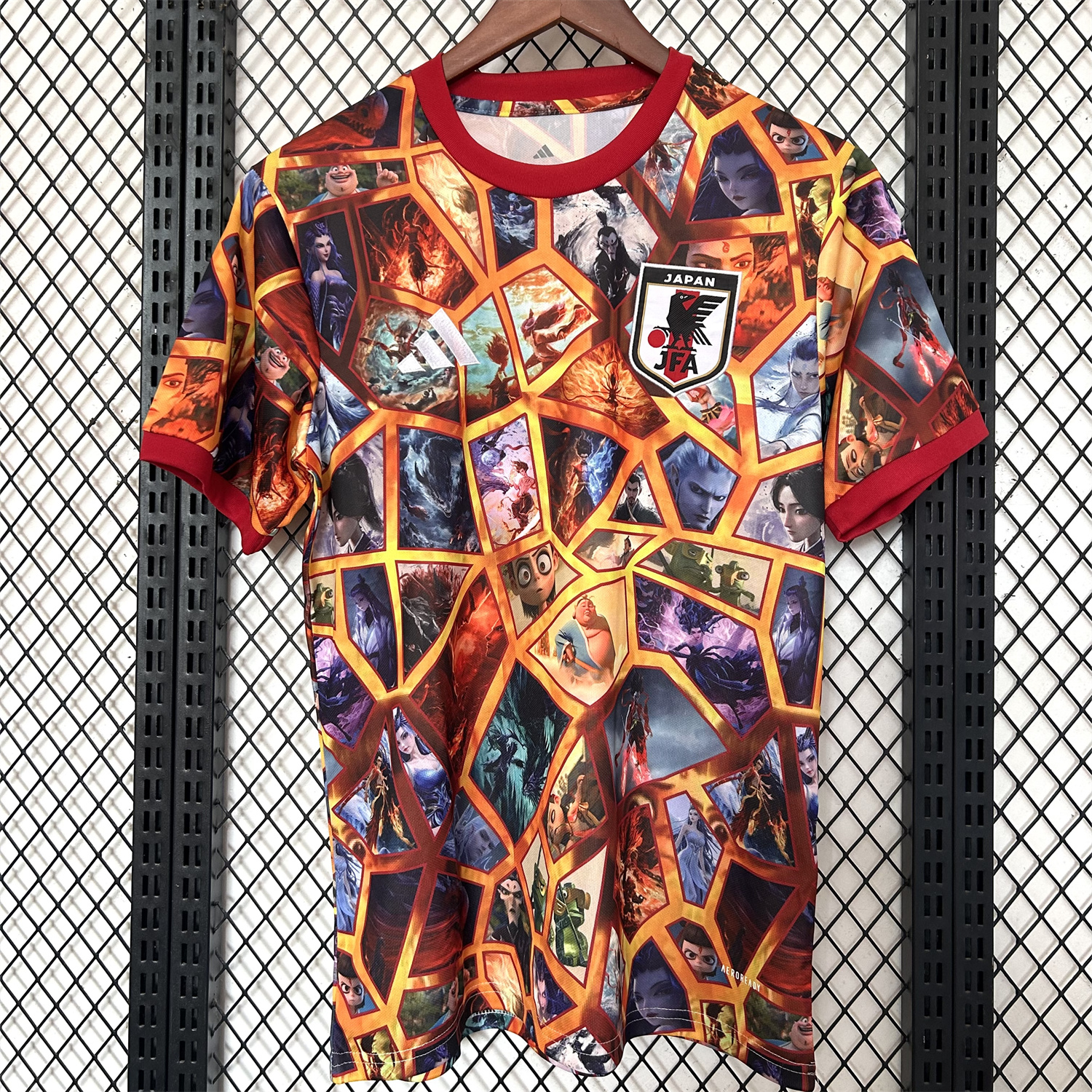 foot-Japan 25-26 Nezha 2 Movie Clips Special Edition Jersey - Fans Version