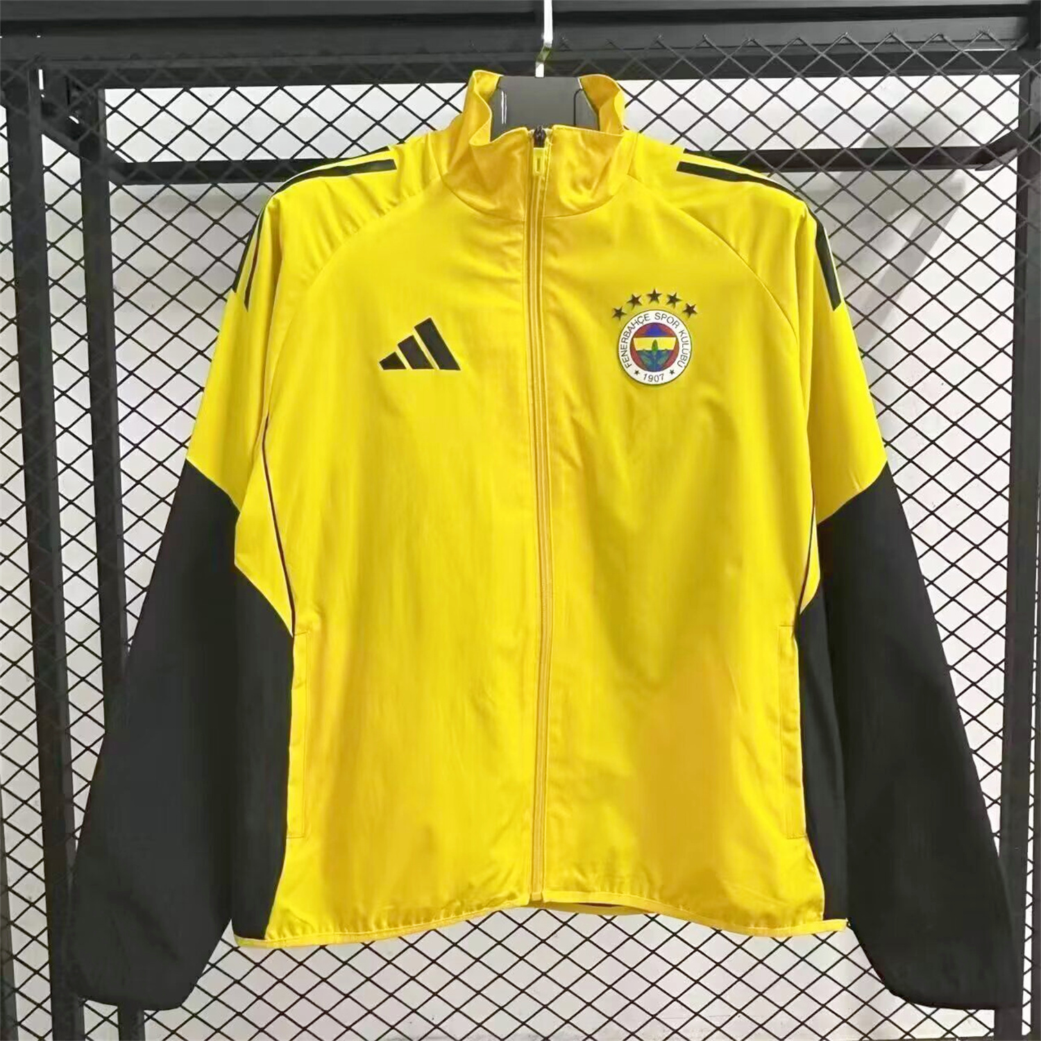 foot-Fenerbahce 25-26 Windbreaker Jacket - Yellow