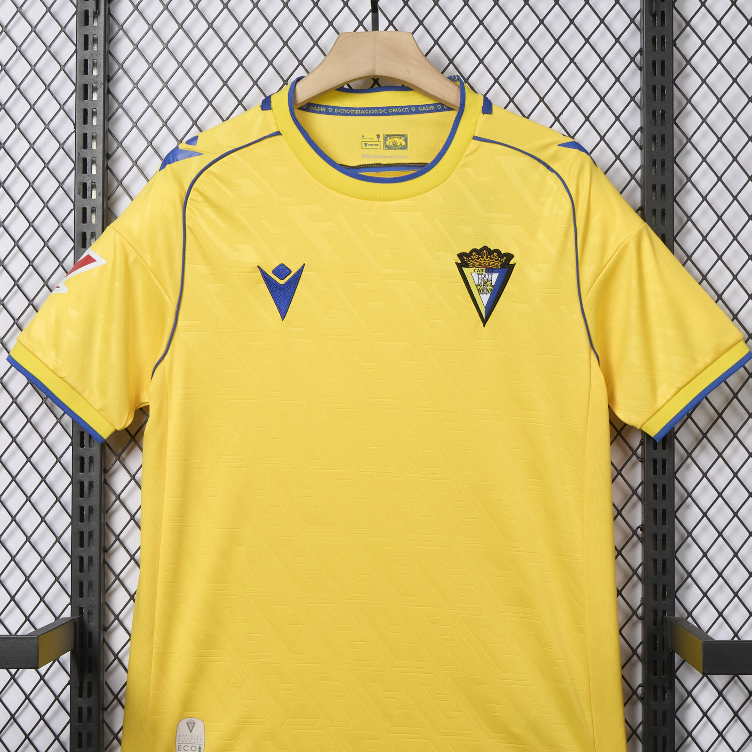 foot-Cádiz Cadiz 25-26 Home Unsponsored Jersey - Fans Version