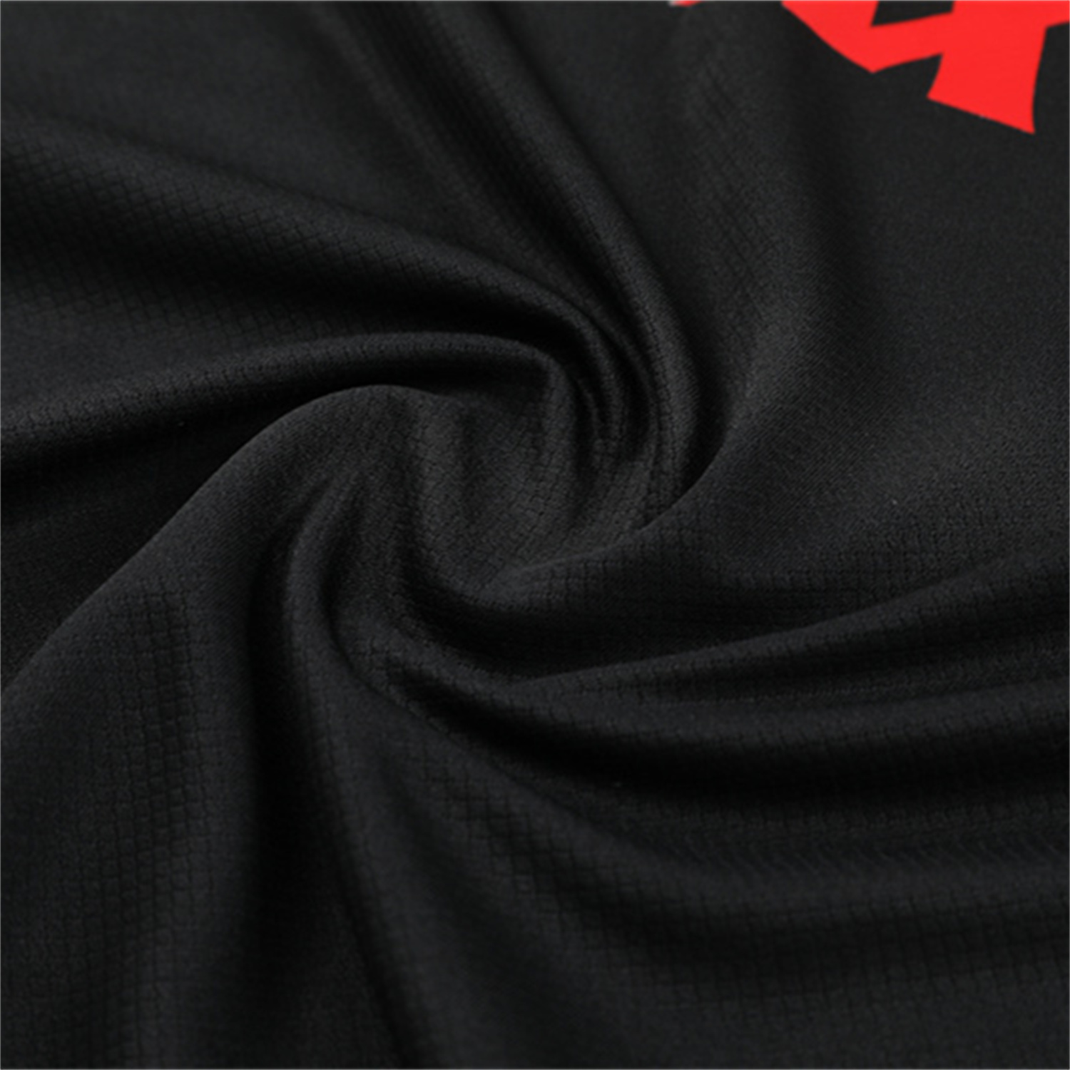 foot-Liver.pool 25-26 Kids Short-Sleeve Training Set - Black Top & Black Shorts