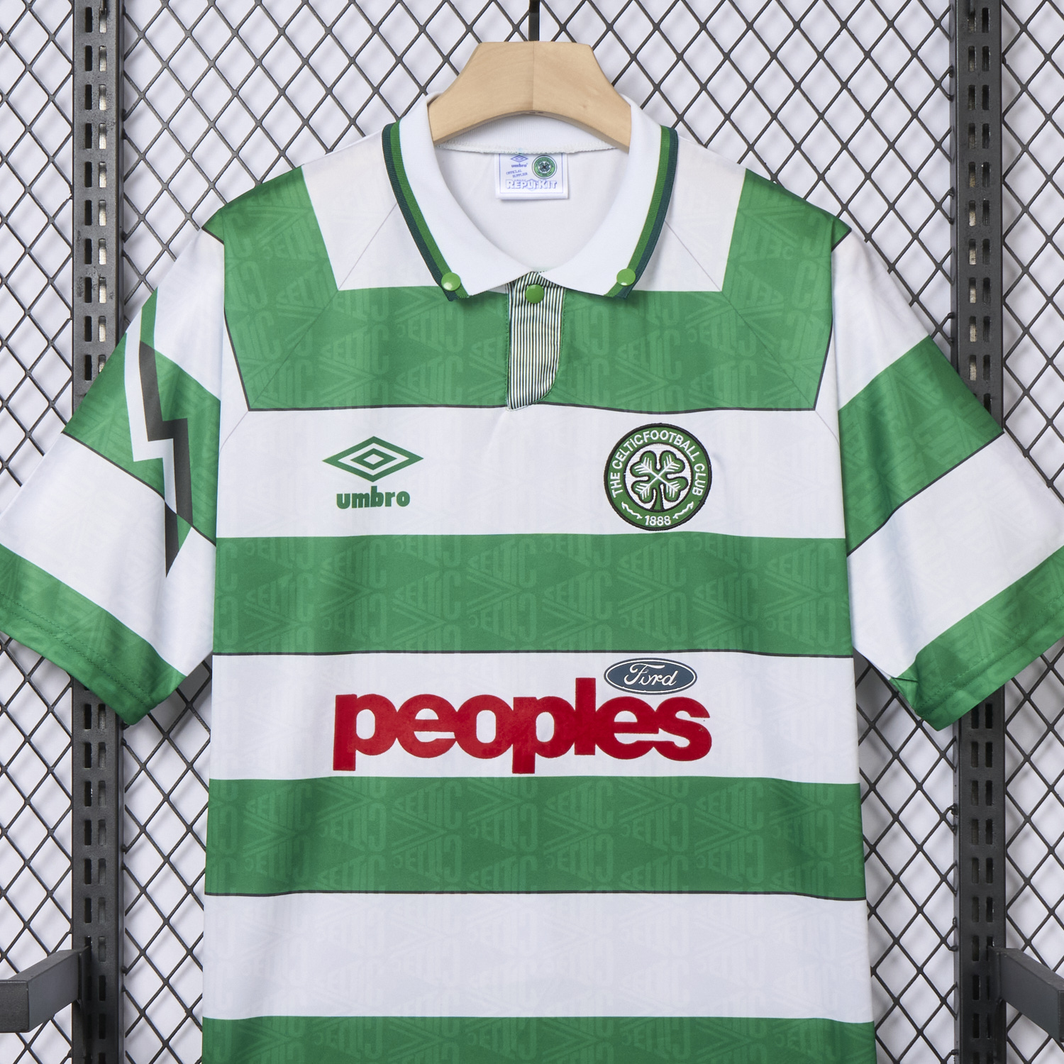 foot-Retro Celtic 1991-92 Home Jersey
