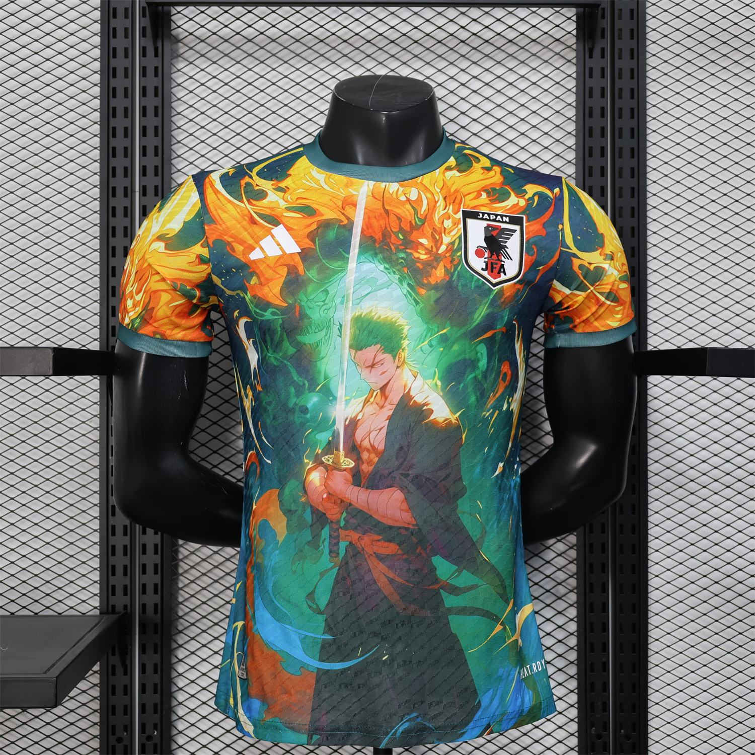 foot-Japan 25-26 Roronoa Zoro Green Special Jersey - Player Version