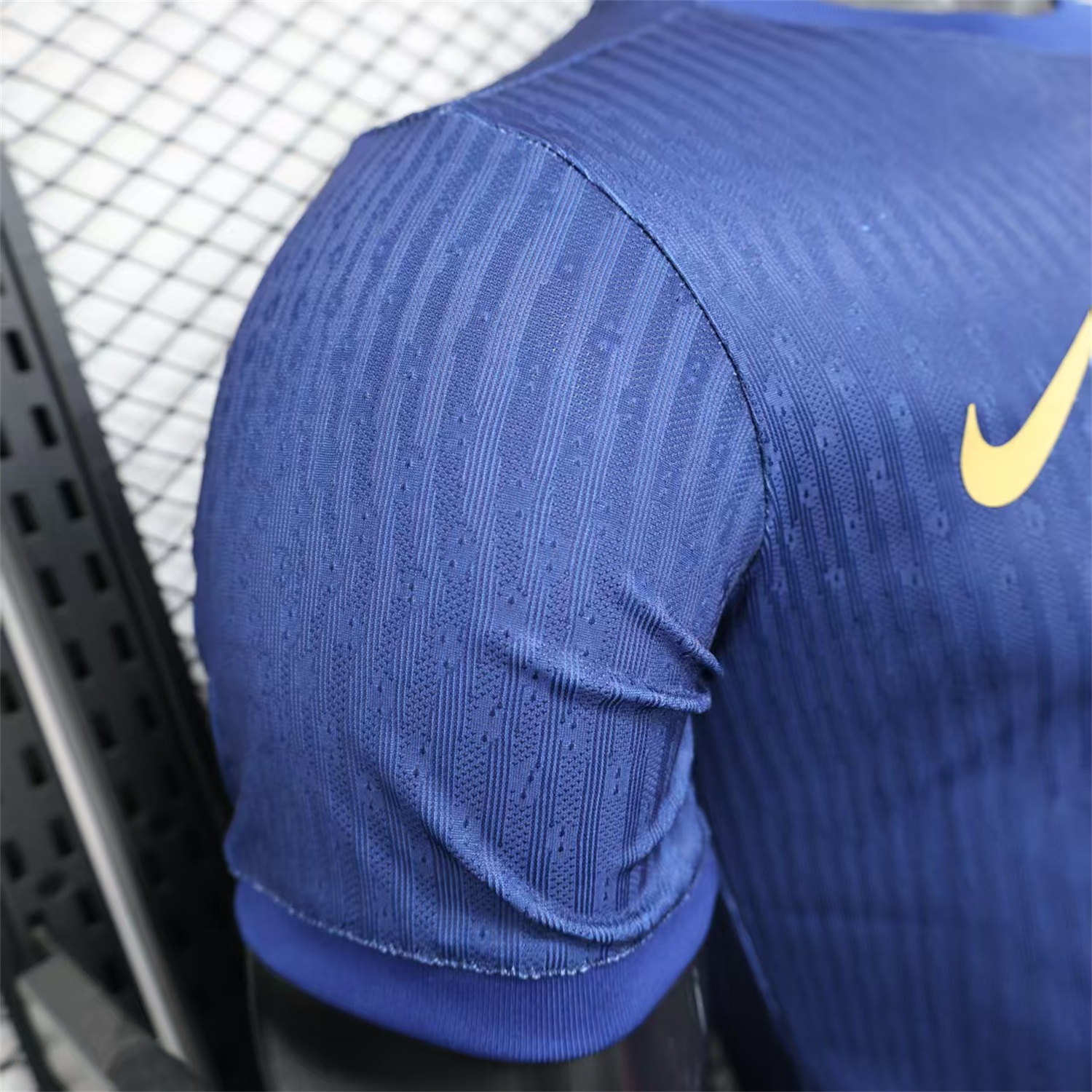 foot-Barcelona 25-26 Red & Blue Guards Dark Blue Special Jersey - Player Version