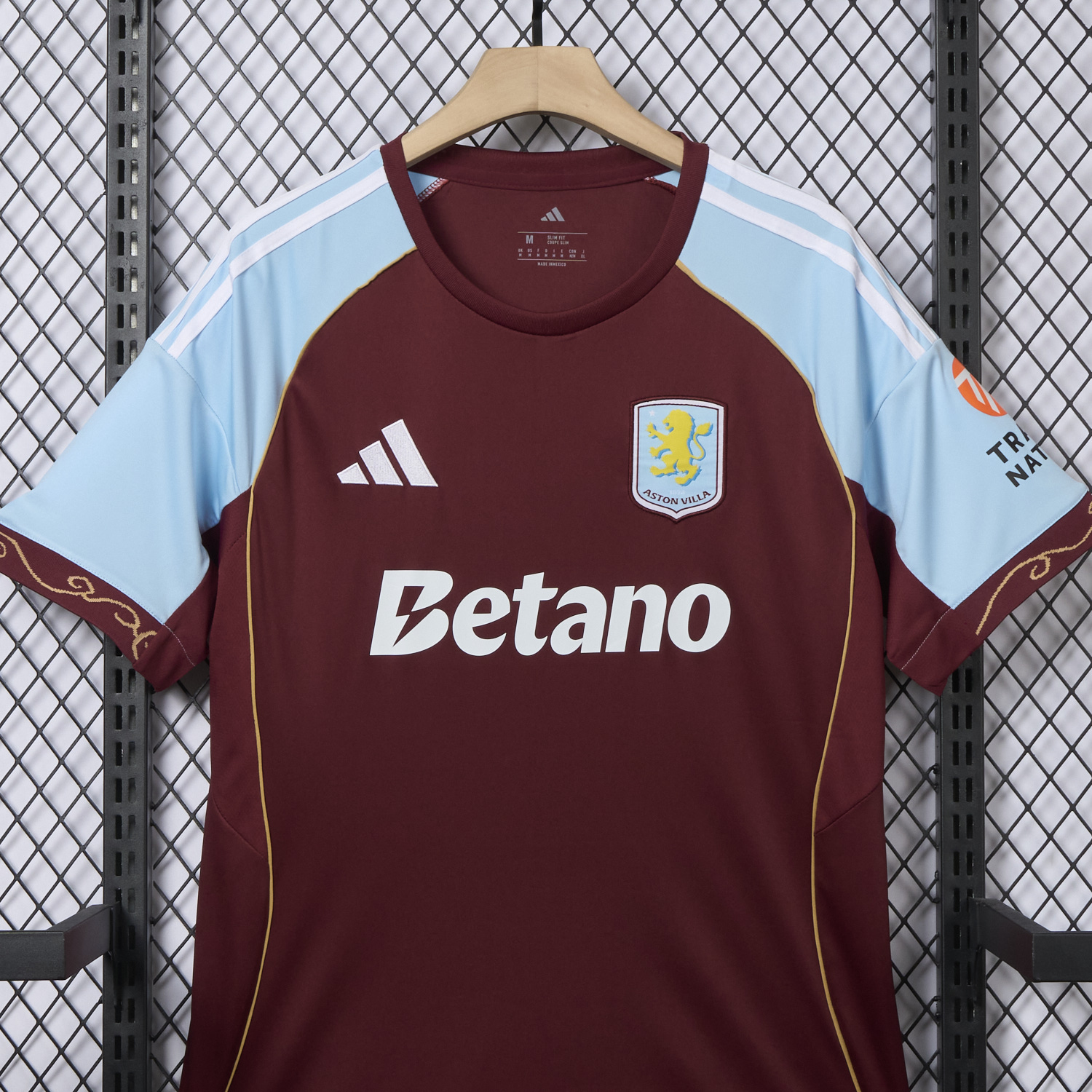 foot-Aston Villa 25-26 Home Jersey - Fans Version