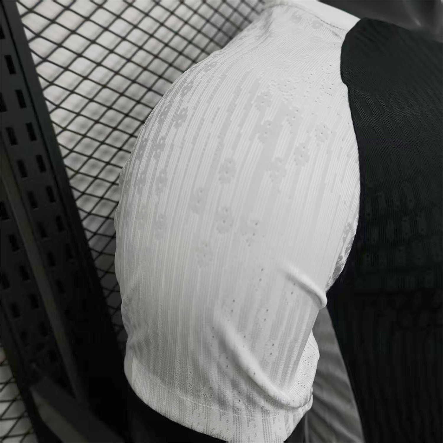 foot-Corinthians 25-26 Black Away Jersey - Player Version