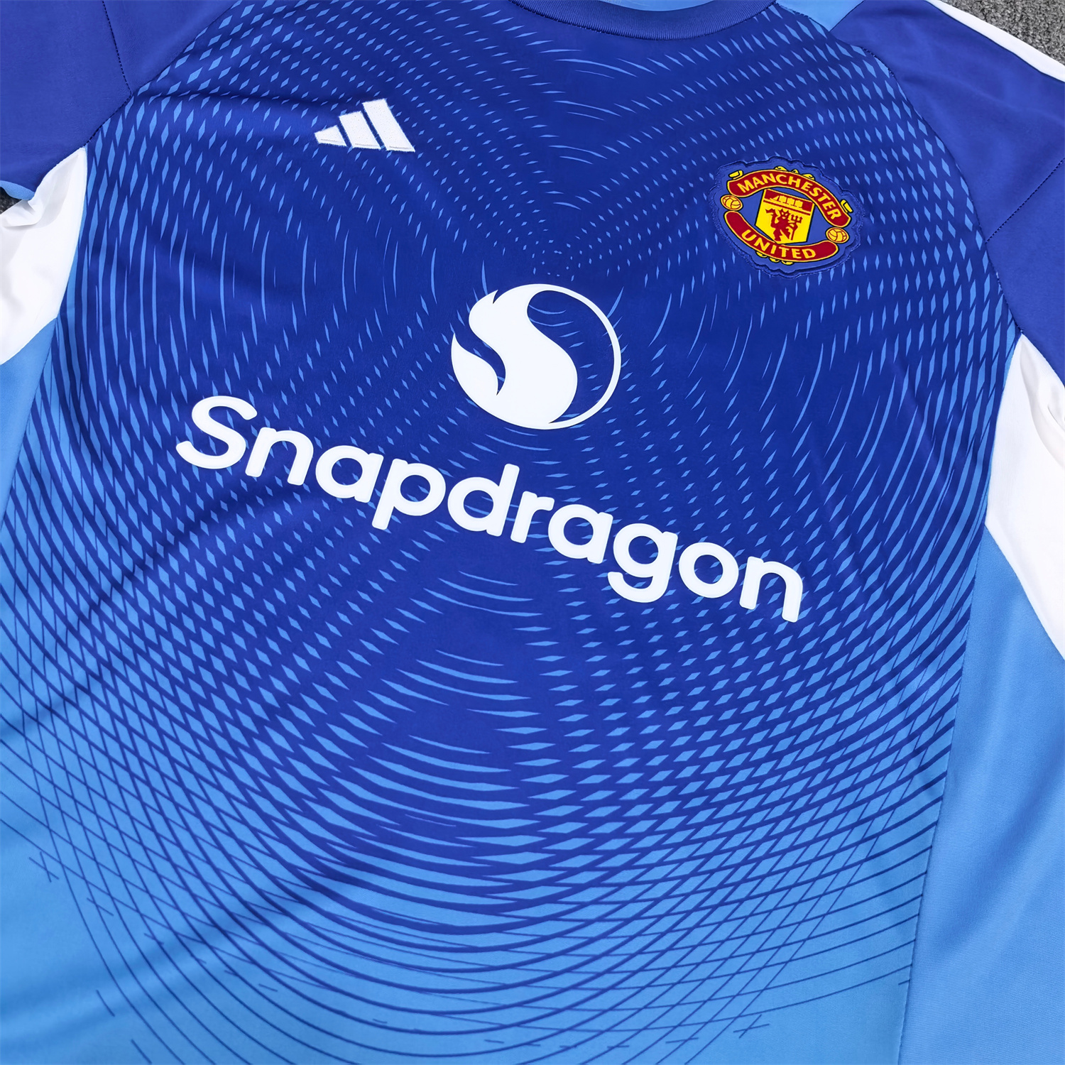 foot-Manchester United 25-26 Blue Goalkeeper Jersey - Fans Version