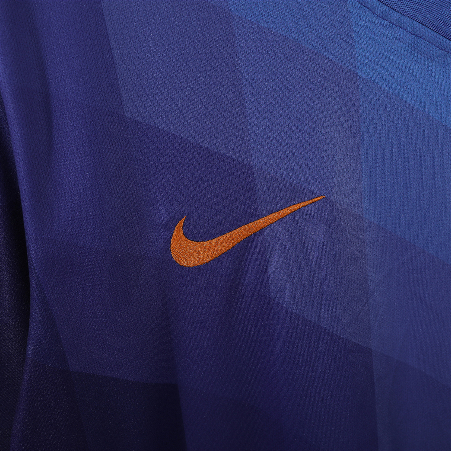 foot-Retro Netherlands 2014 Away Blue Jersey