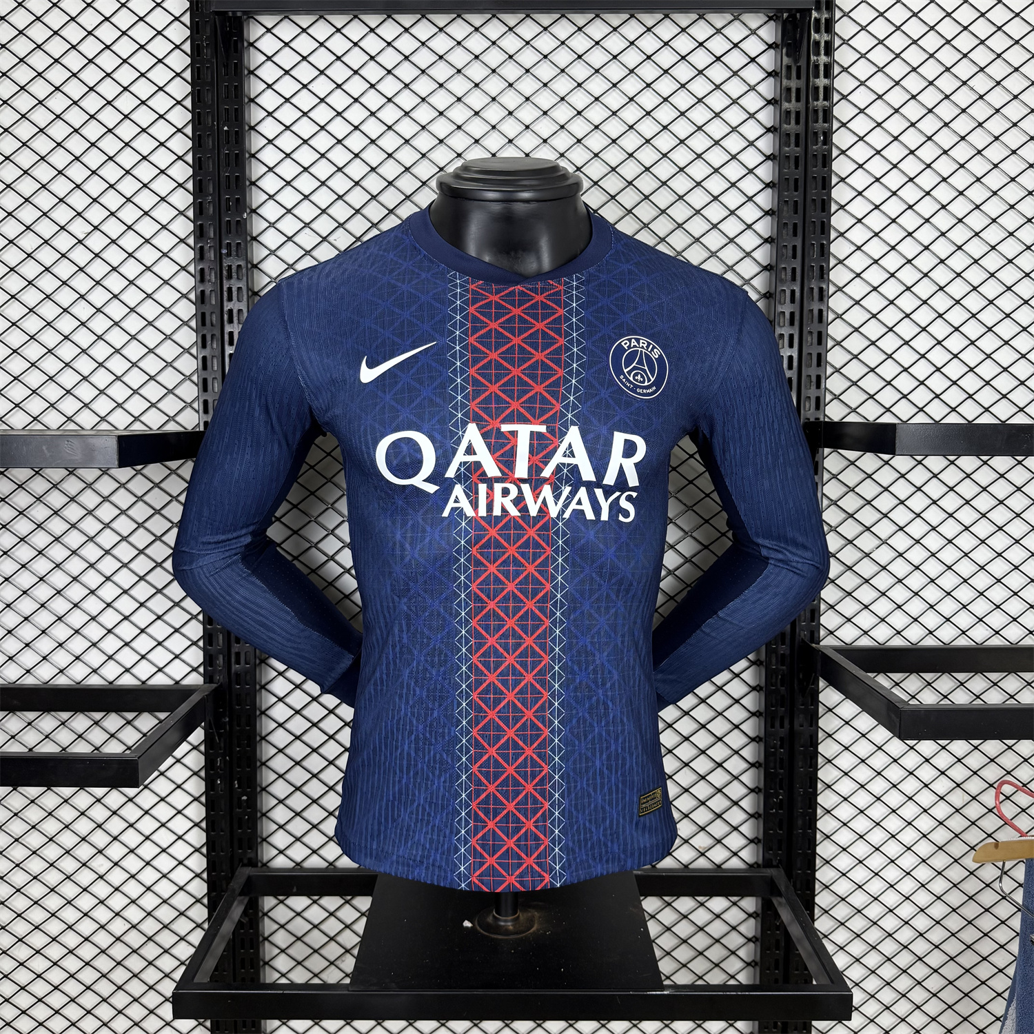 foot-Paris Saint-Germain PSG 25-26 Home Long Sleeves Jersey - Player Version
