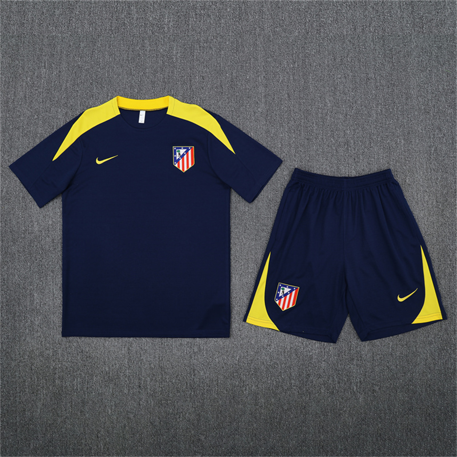 foot-Atletico Madrid 25-26 Short-Sleeve Training Set - Royal Blue