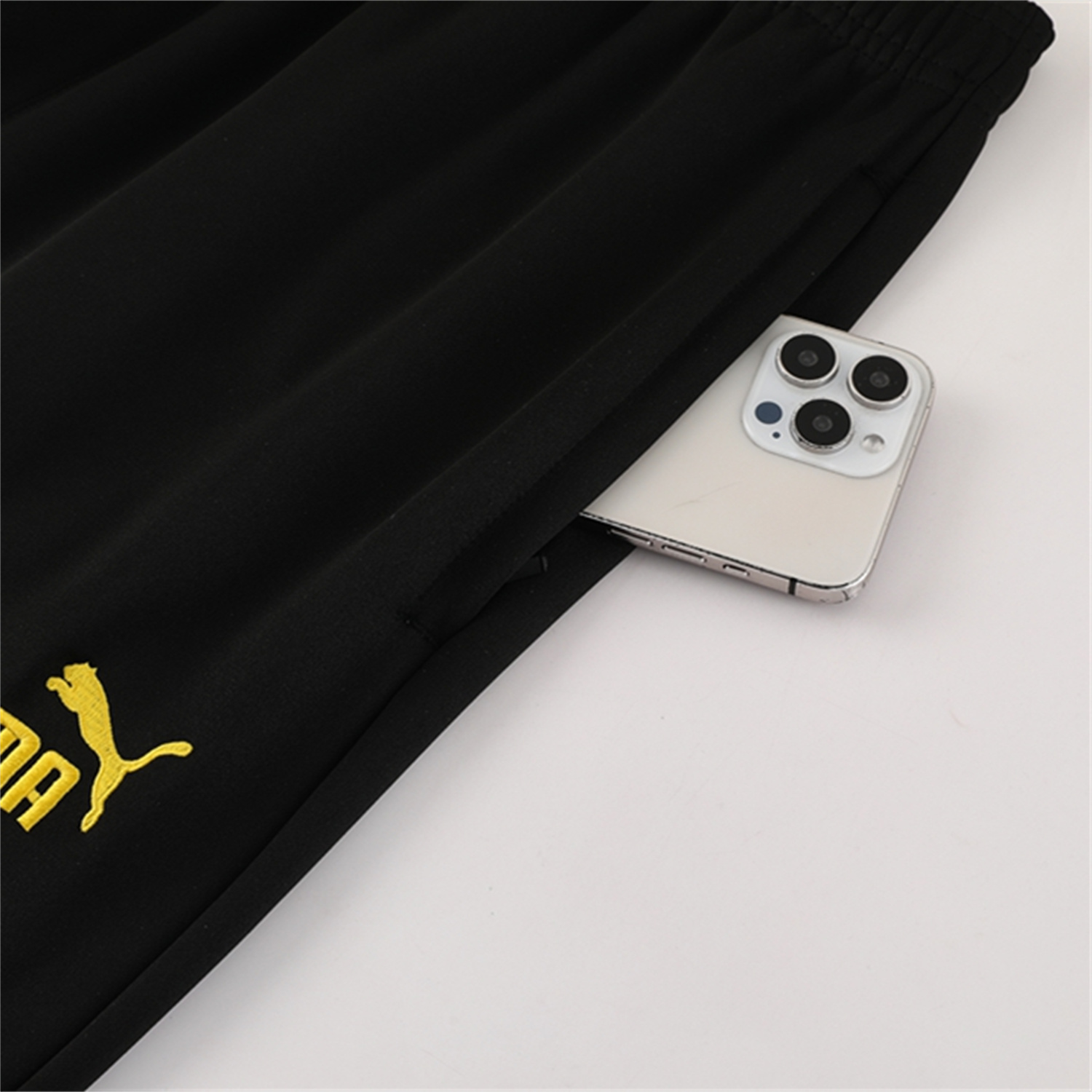 foot-Dortmund 25-26 Jacket Training Tracksuit - Black top & Black Pants