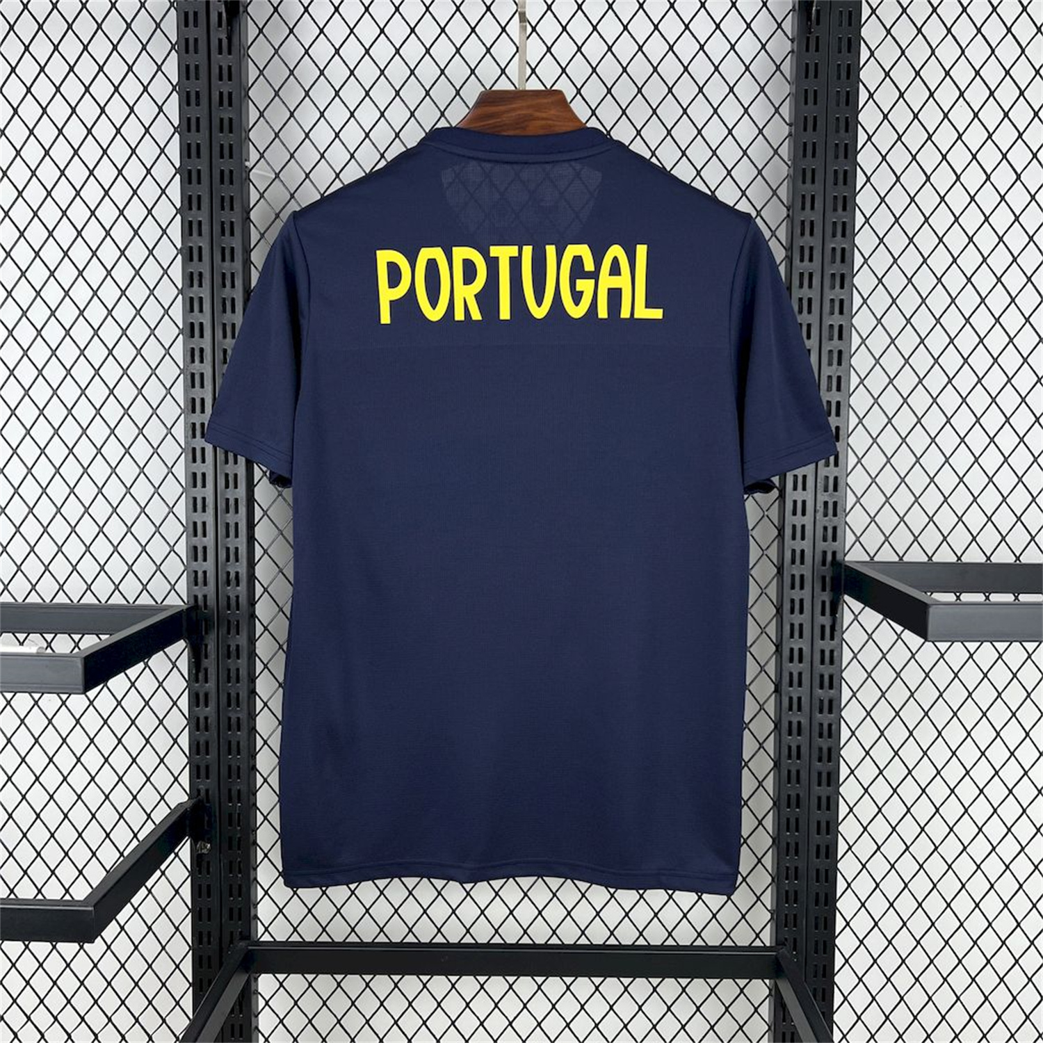foot-Portugal 2025-26 Navy Blue Casuals Jersey - Fans Version