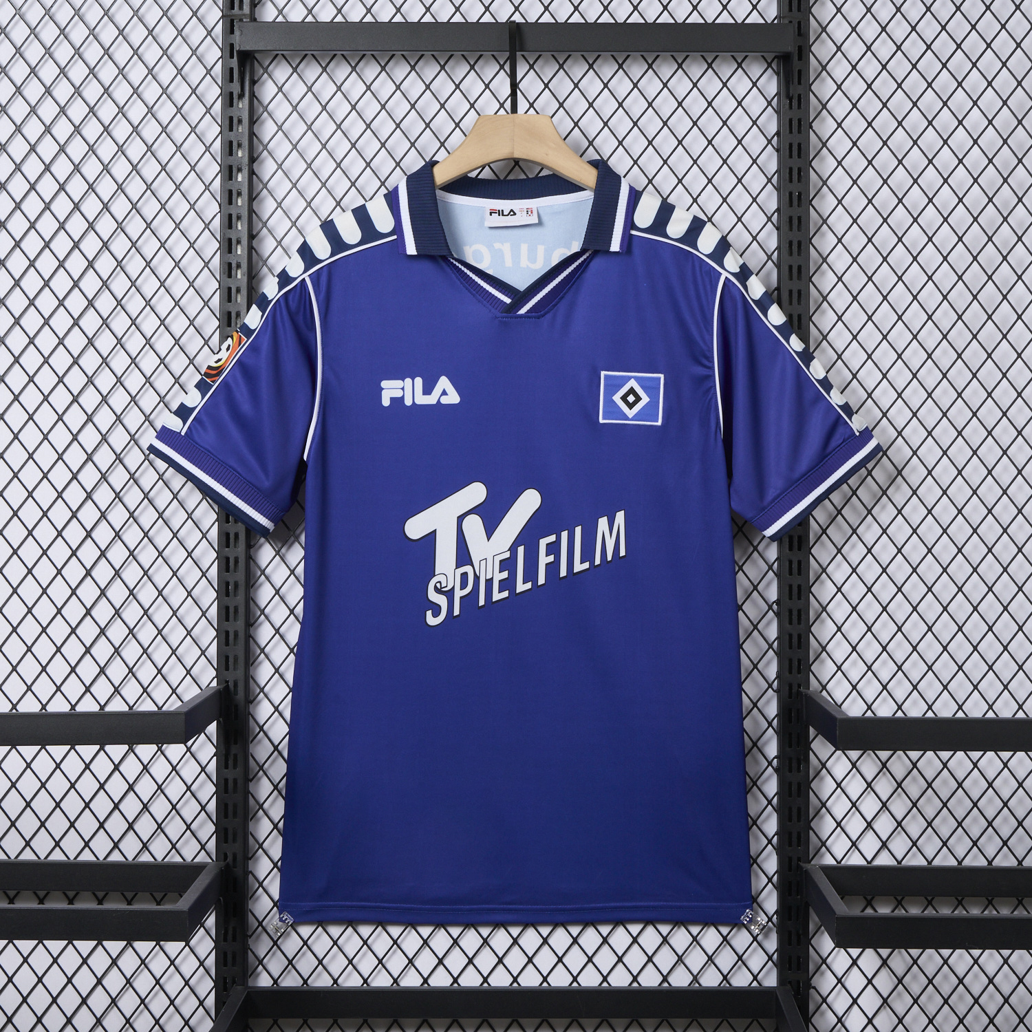 foot-Retro Hamburger SV 2000-01 Away Blue Jersey