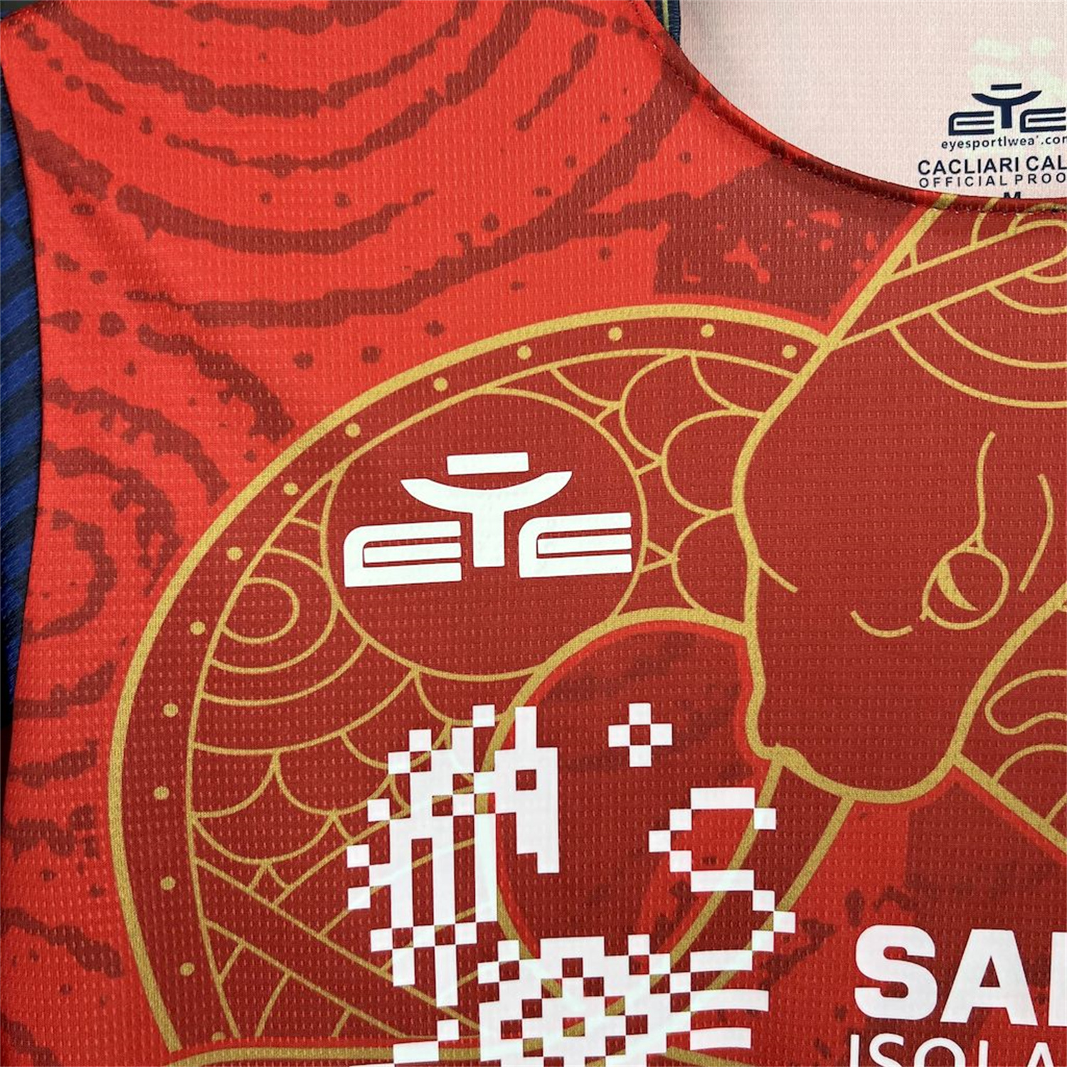 foot-Cagliari Calcio 24-25 Year of the Snake Special Jersey - Fans Version