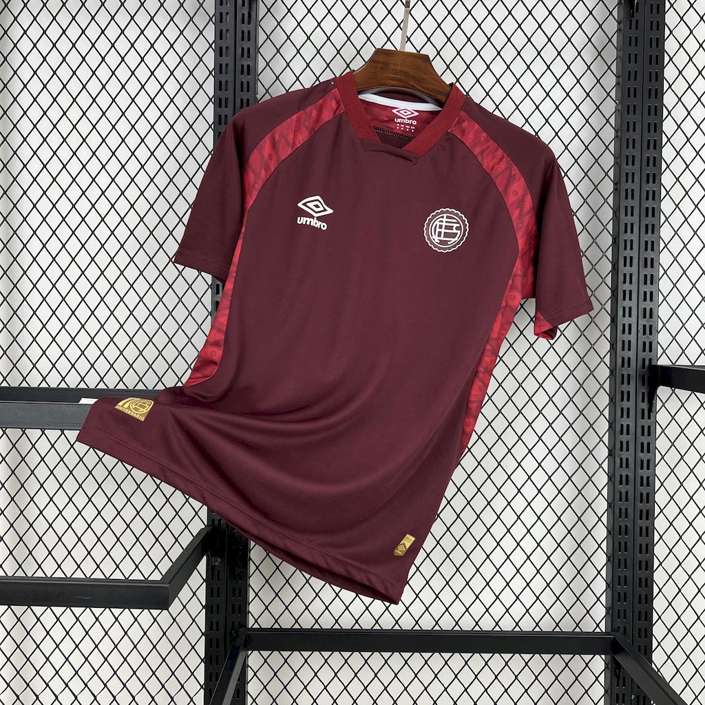 foot-CA Lanús 25-26 Home Unsponsored Jersey - Fans Version