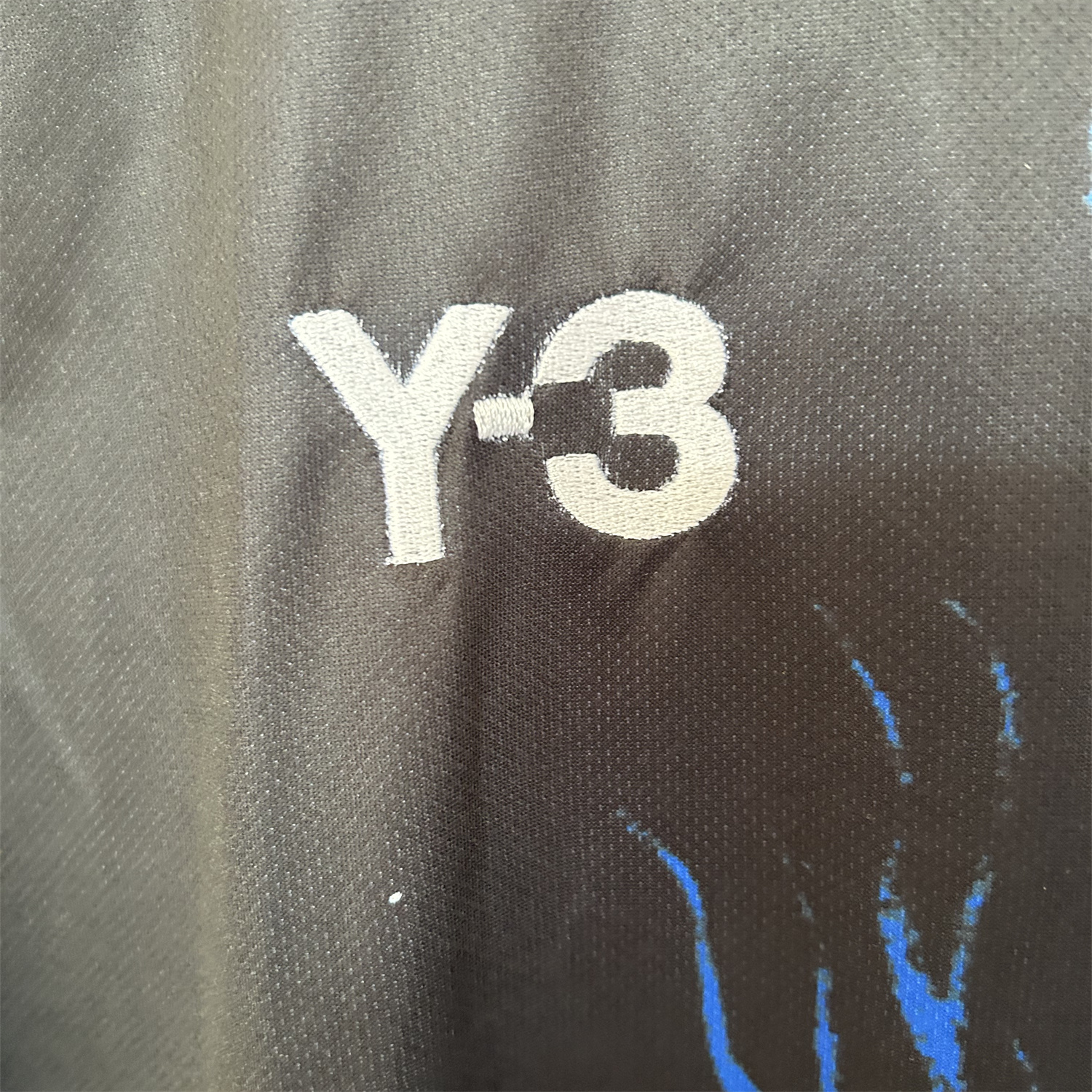 foot-Japan 25-26 Y-3 Blue Flame Black Special Jersey - Fans Version