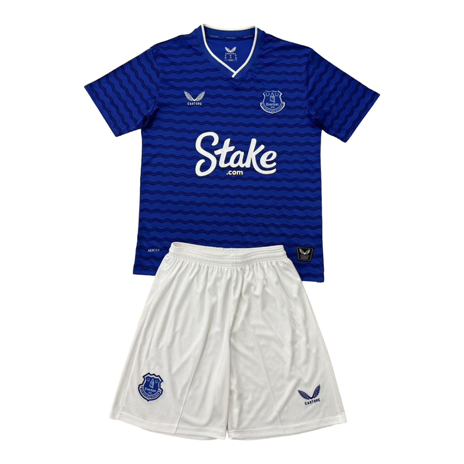 foot-Everton 25-26 Home Men's Adult Jersey Set - Fans Version