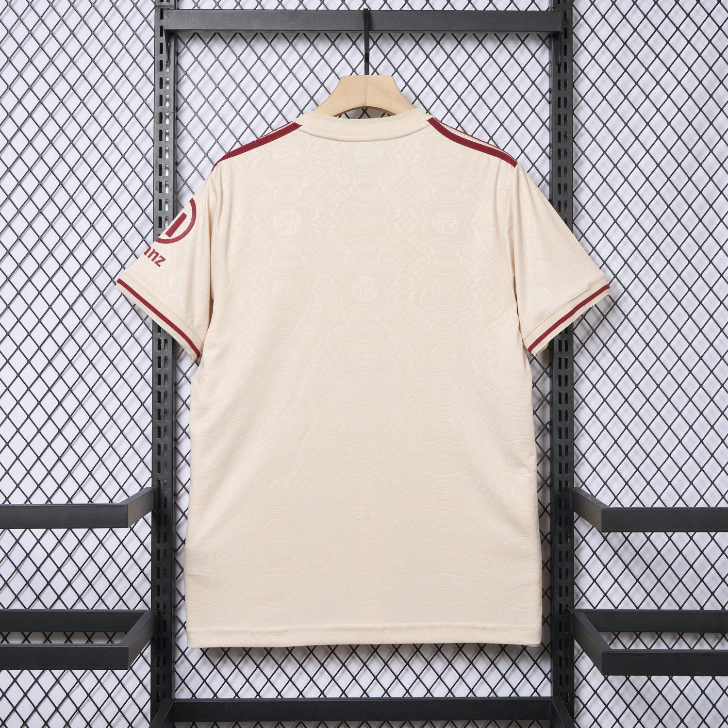 foot-Bayern Munich 2025 Apricot 125th Anniversary Jersey - Fans Version