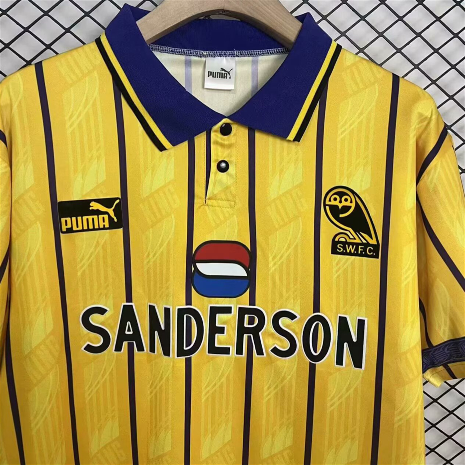 foot-Retro Sheffield Wednesday 1994-95 Away Jersey